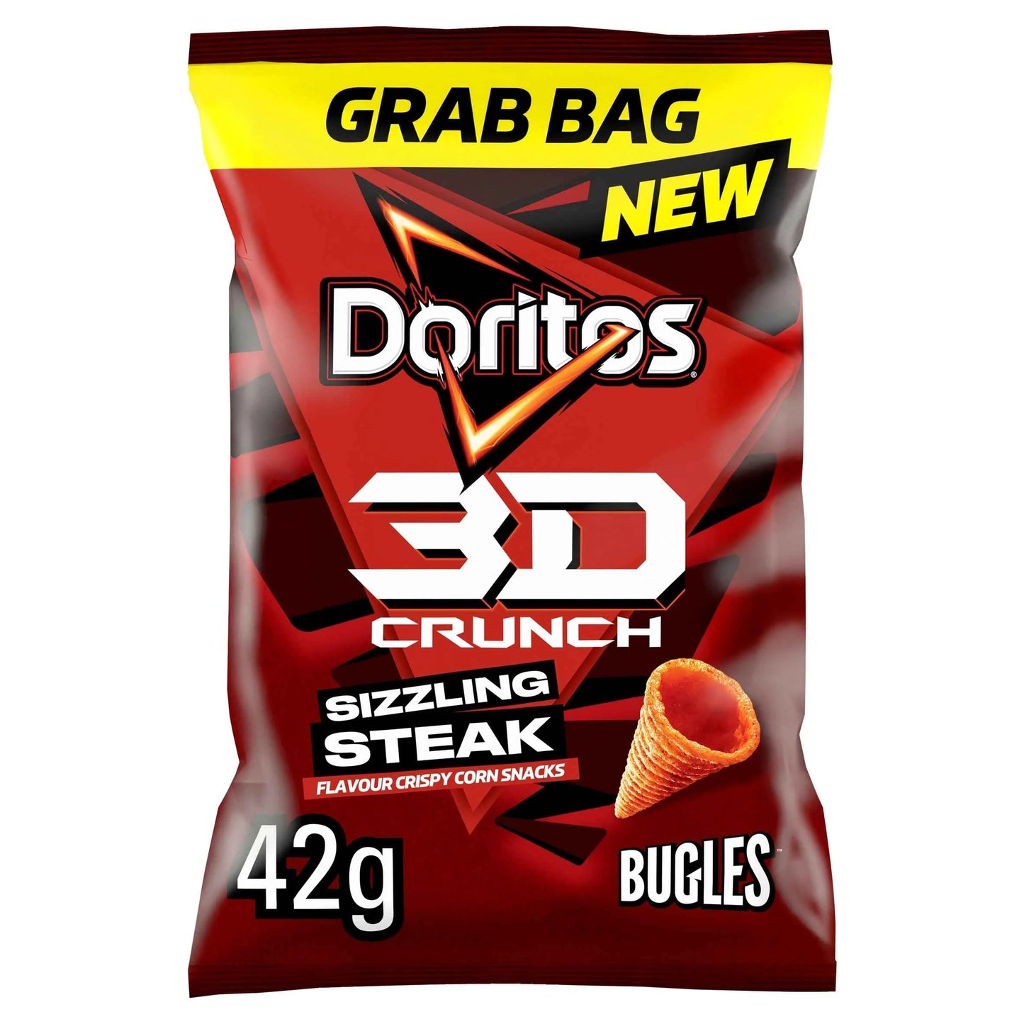 3d Crunch Sizzling Steak Grab Bag by Doritos
