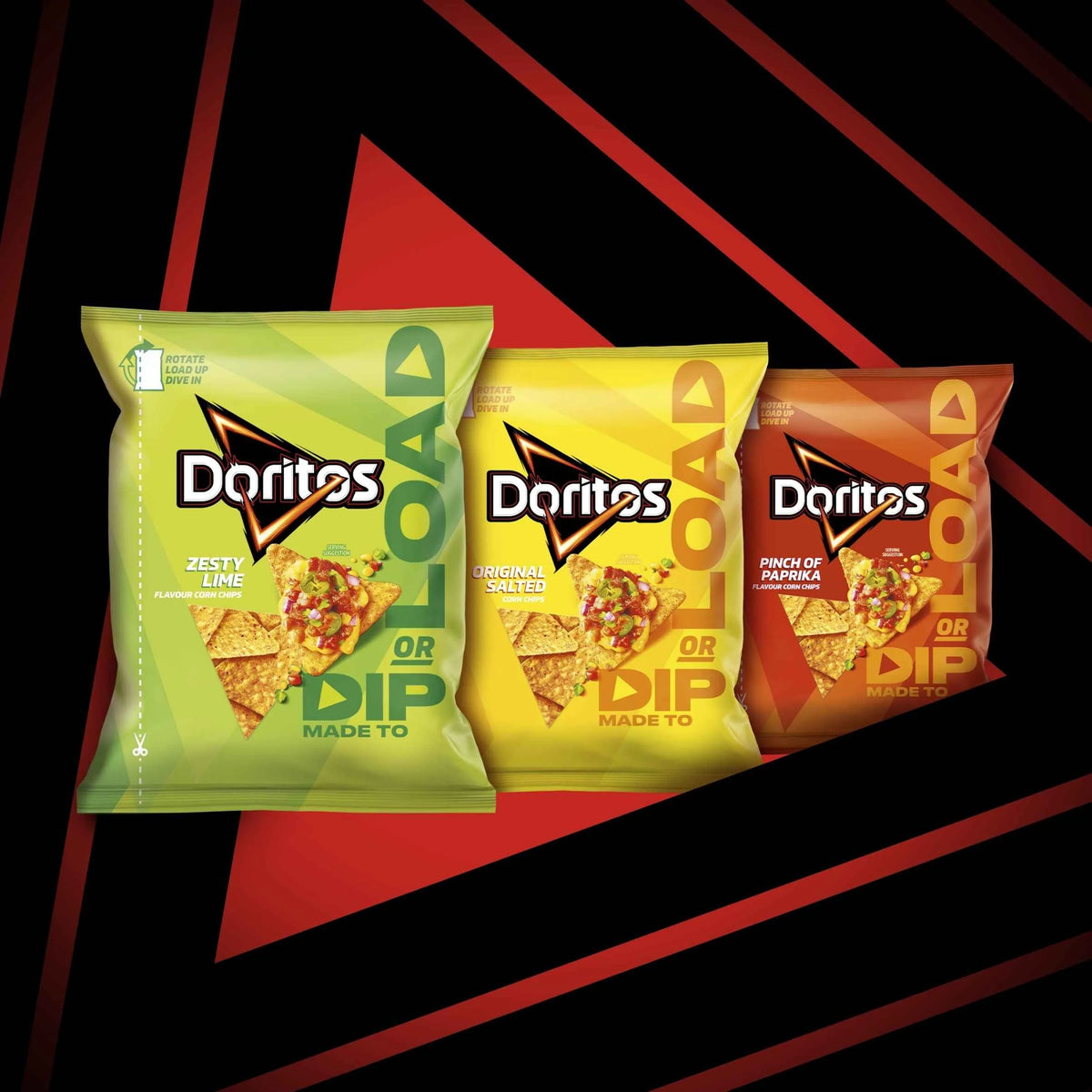 Dip Or Load Original Salt Sharing by Doritos
