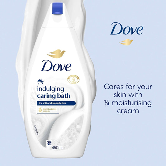 Caring Bath Indulging Cream Bath Soak Bubble Bath 450ml by Dove