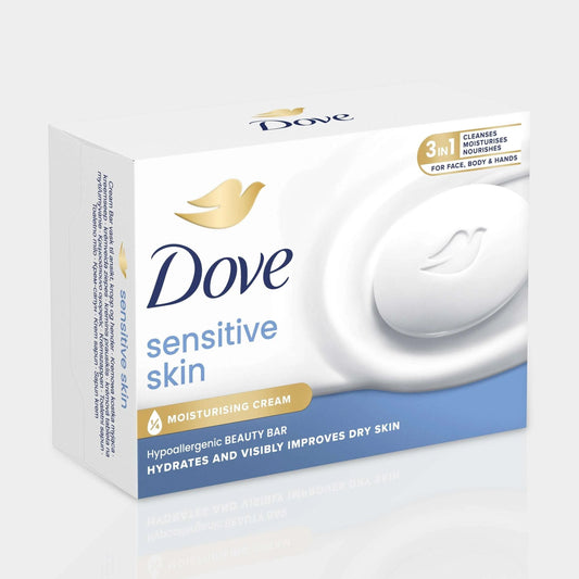Sensitive Beauty Bar Soap With 1/4 by Dove
