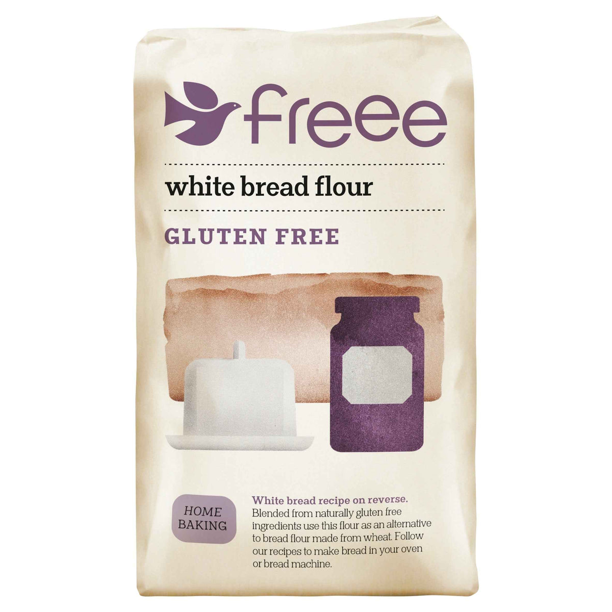 Gluten Free White Bread Flour 1kg by DOVES FARM