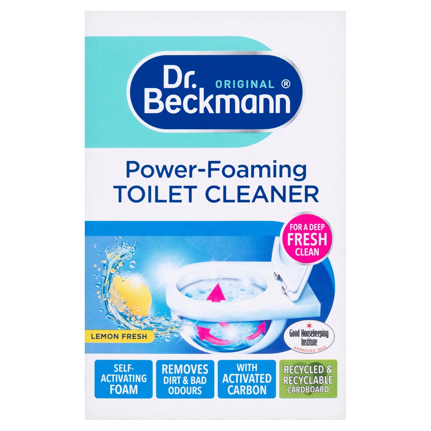 Original Power Foaming Toilet by Dr. Beckmann