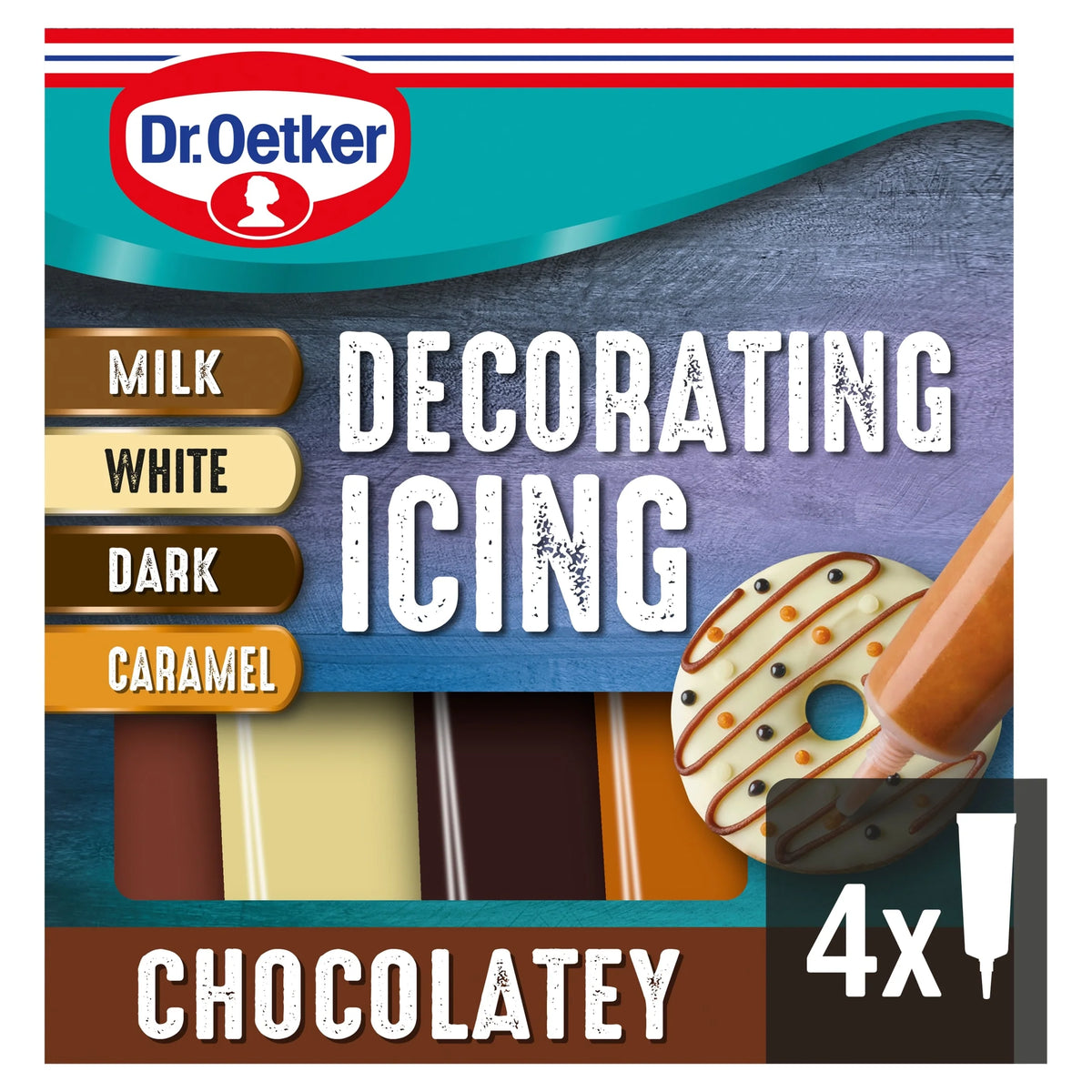Decorating Icing Chocolatey 76g by Dr. Oetker