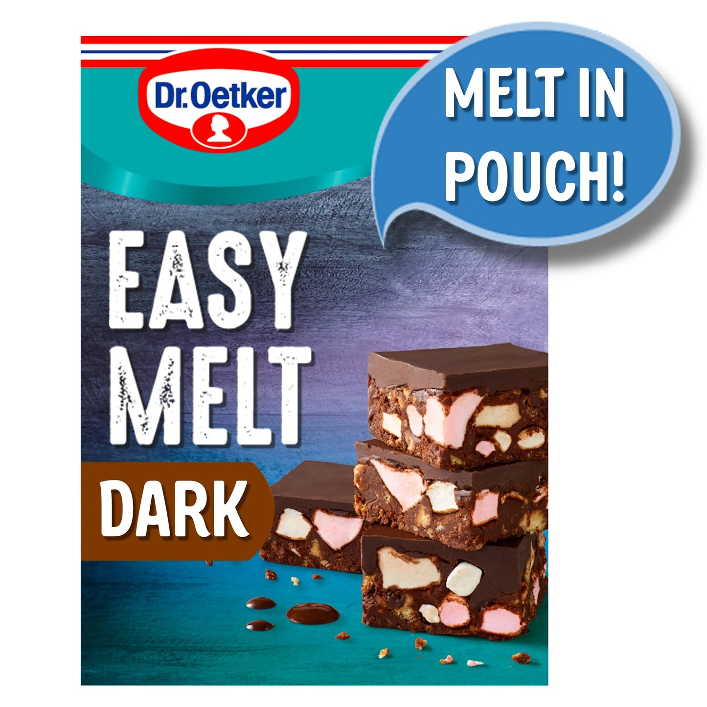 Easy Melt Chocolatey Cake Covering by Dr. Oetker