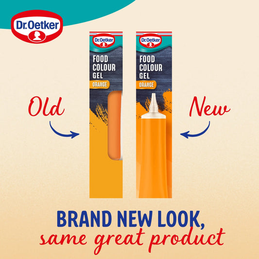Extra Strong Food Colour Gel - Orange 15g by Dr. Oetker