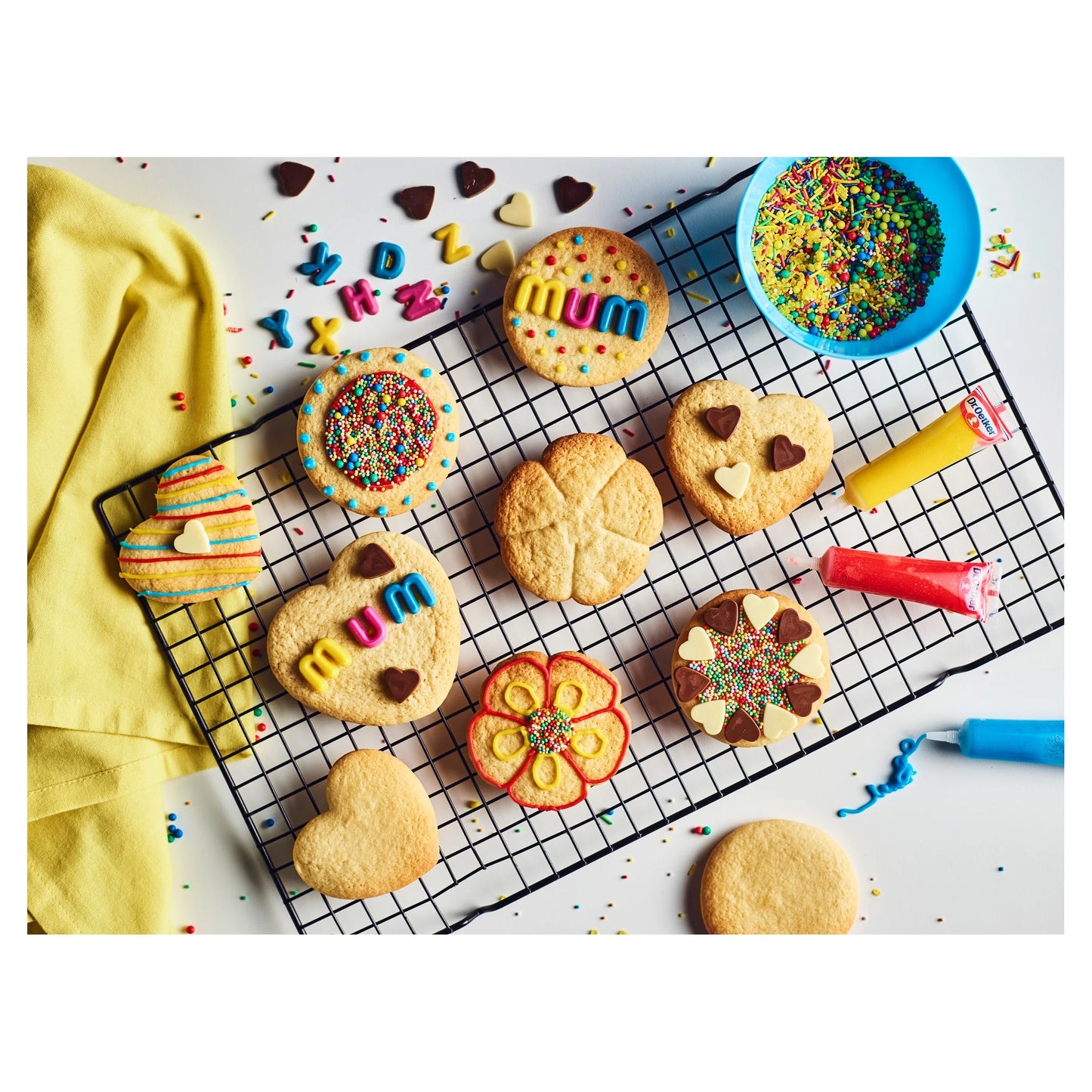 Dr Oetker Letters&Number Colour 40g by Dr. Oetker