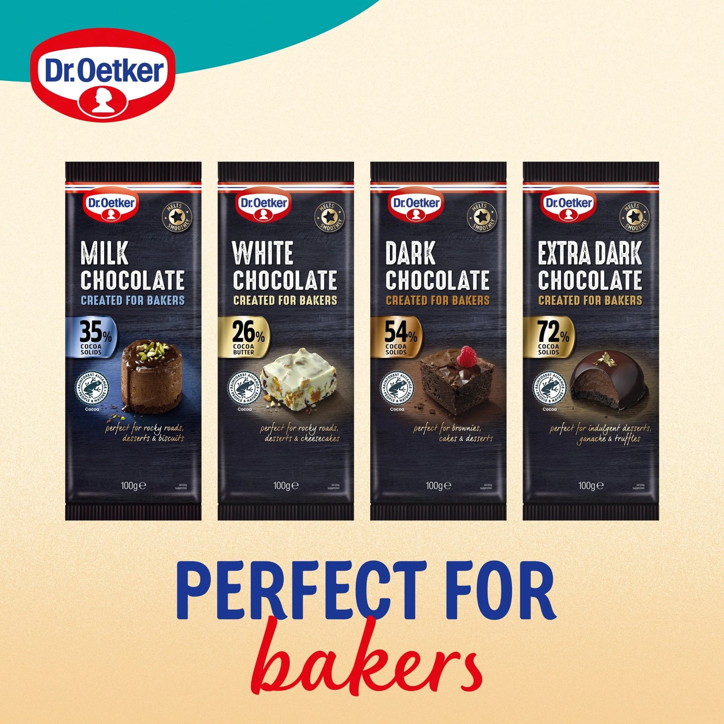 Milk Chocolate 35% Cocoa 100g by Dr. Oetker