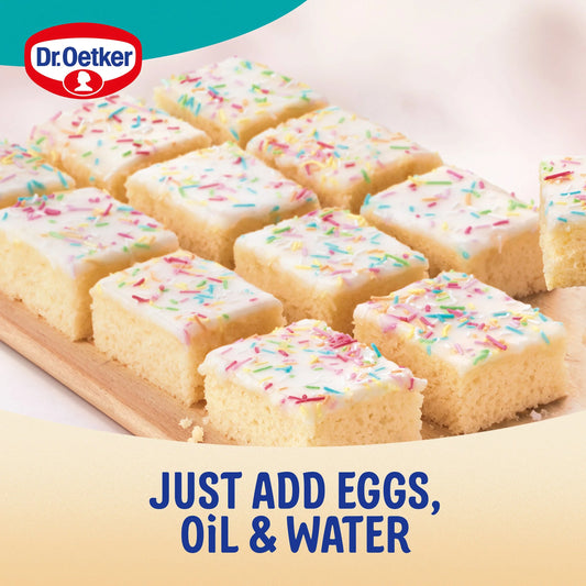 Old School Cake Mix - Vanilla 436g by Dr. Oetker