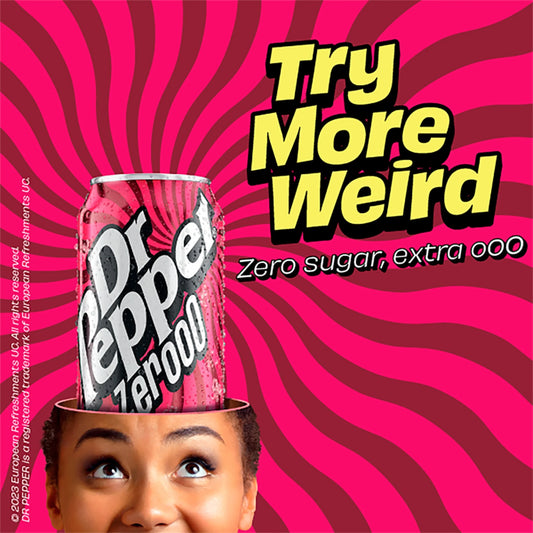 Zero 8 X 330ml by Dr Pepper