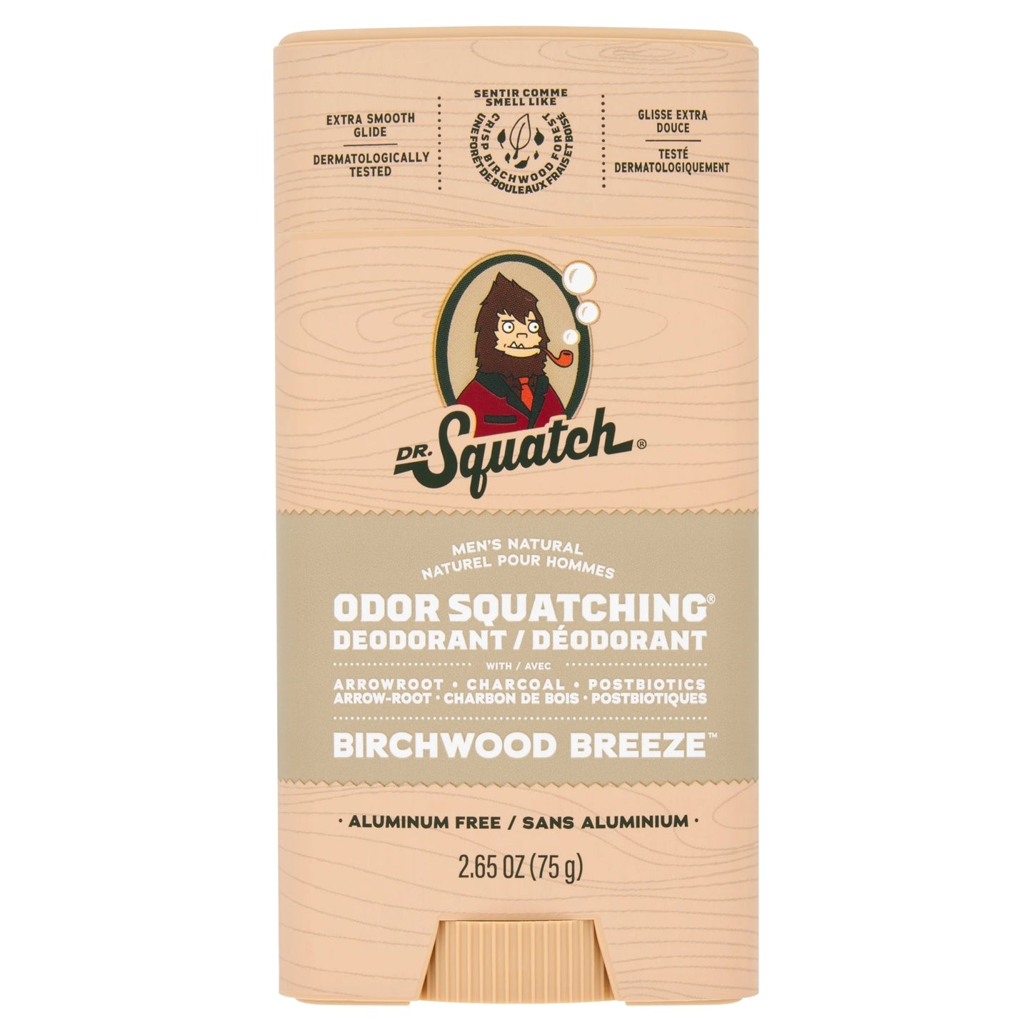 Natural Stick Deodorant Birchwood by DR. Squatch