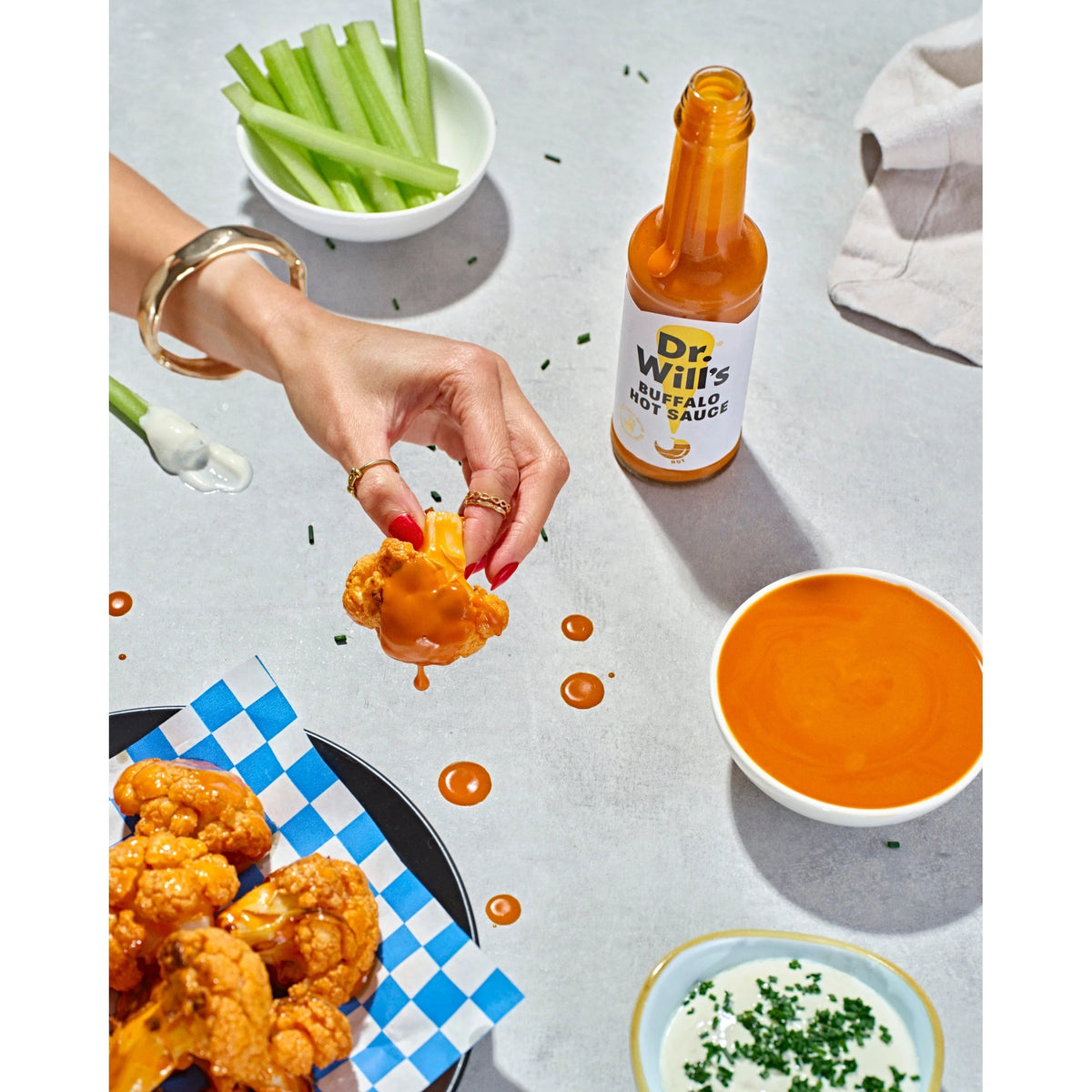 Dr Wills Buffalo Hot Sauce 148g by Dr. Will's