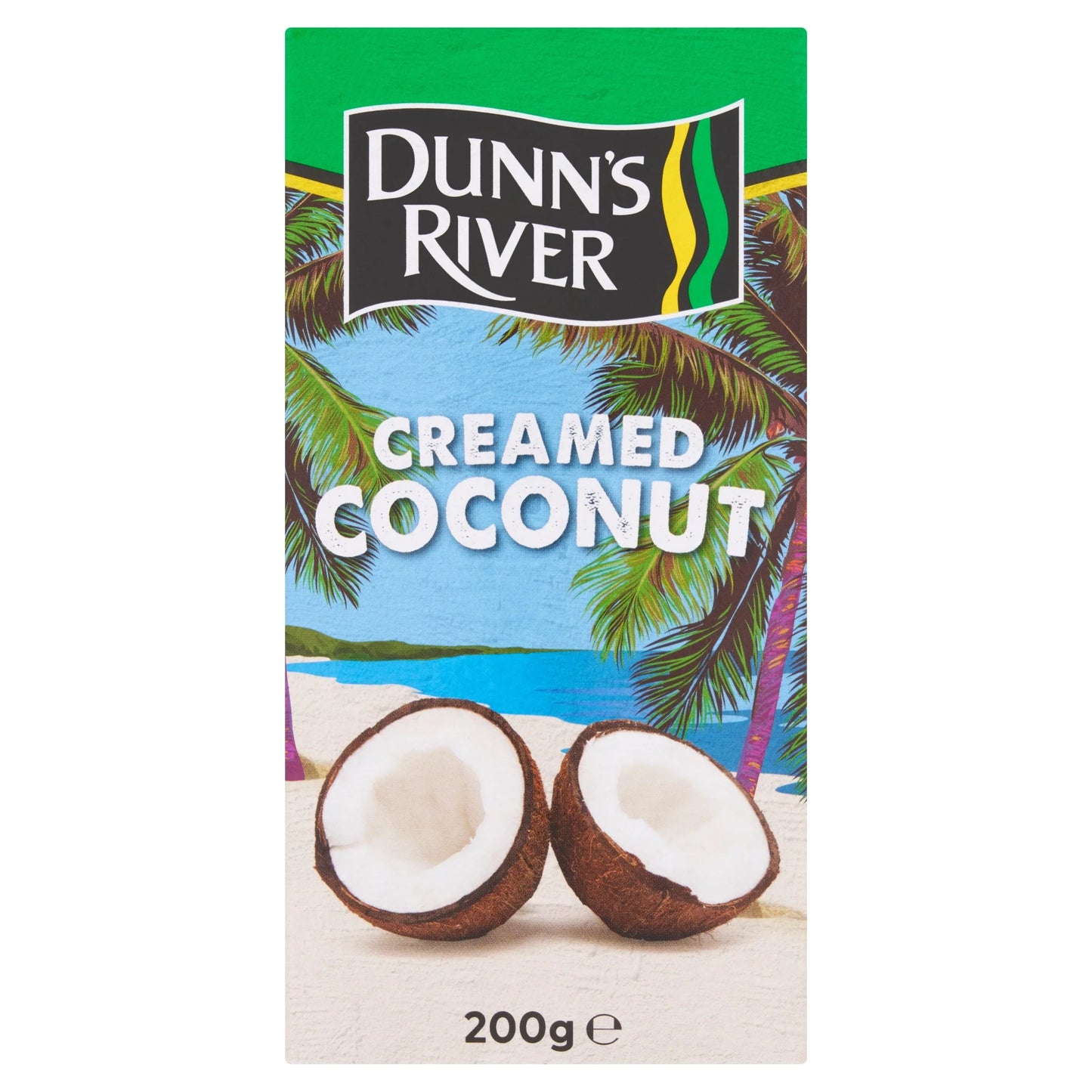 Creamed Coconut 200g by DUNNS RIVER