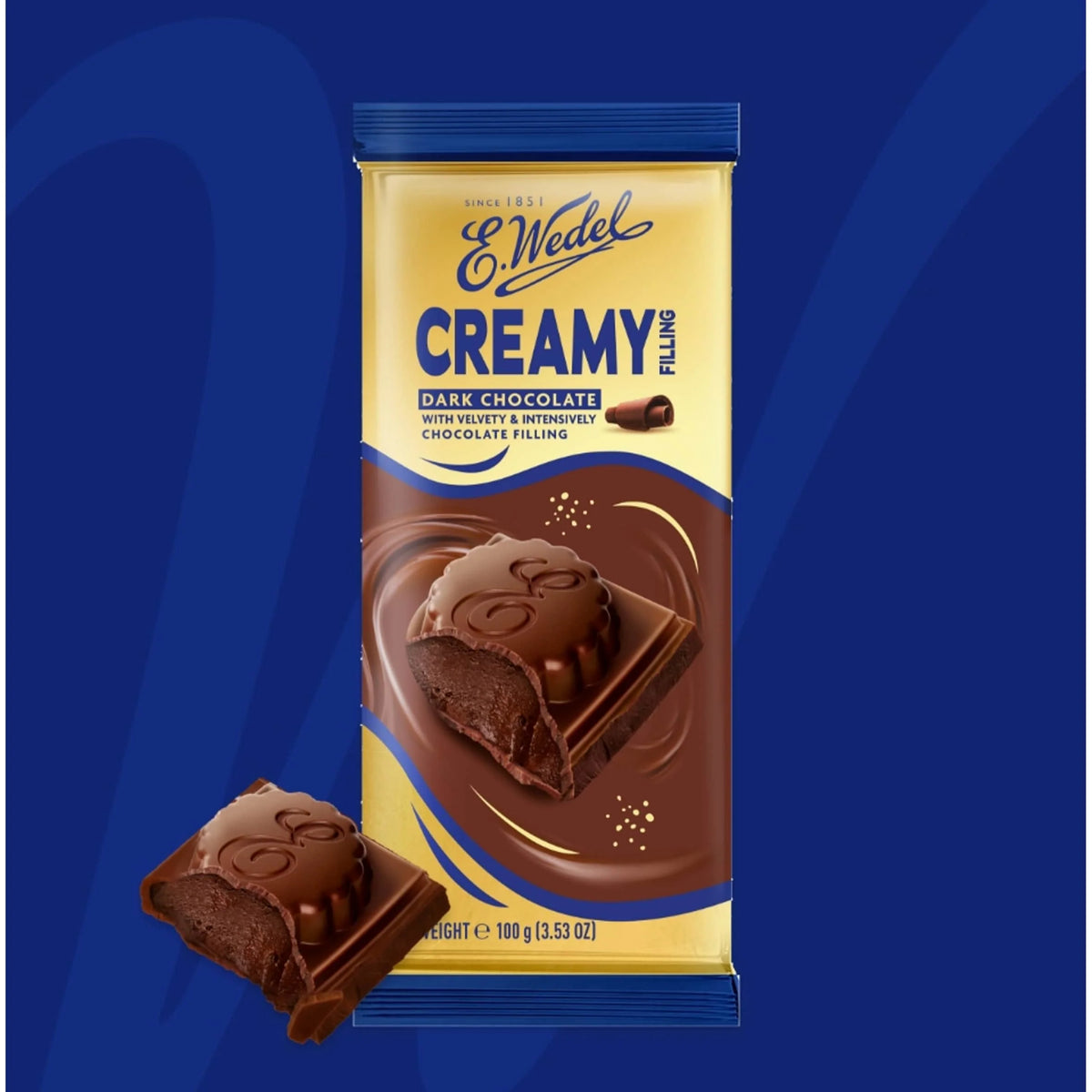 E. Wedel Dark Chocolate With Chocolate by E.Wedel