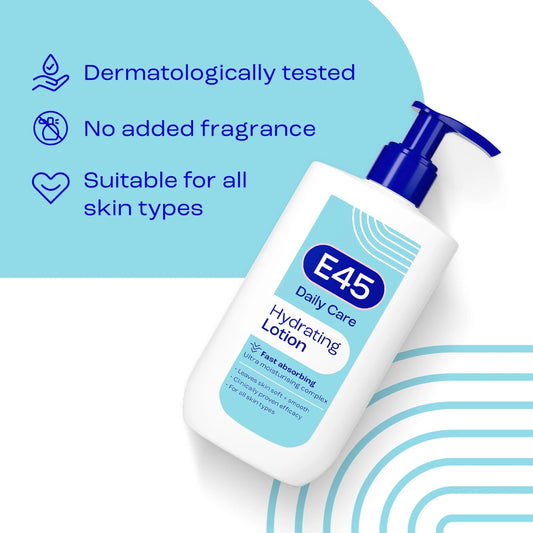 Daily Moisturiser Body Lotion For Dry & by E45