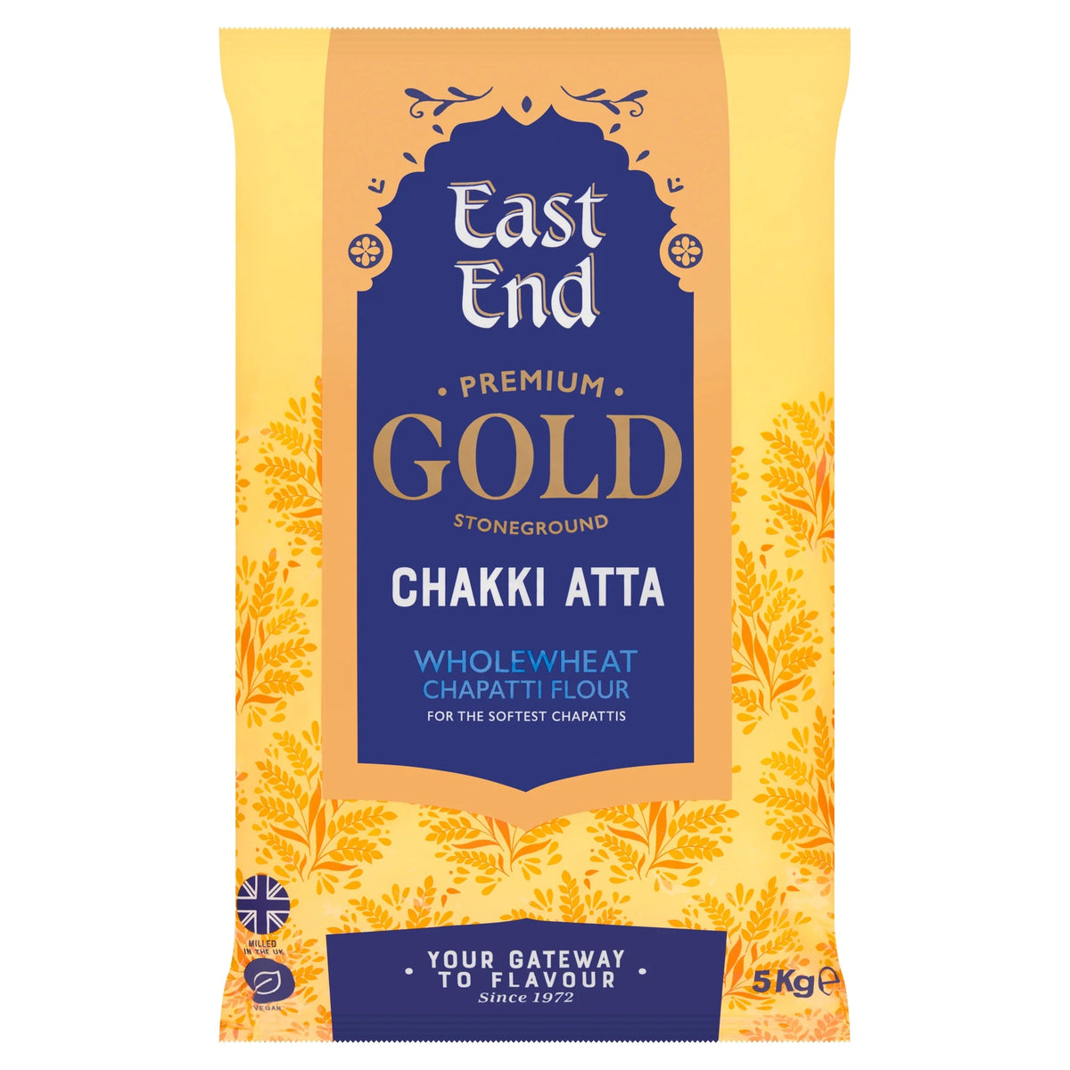 Premium Chakki Gold Atta 5kg by EAST END