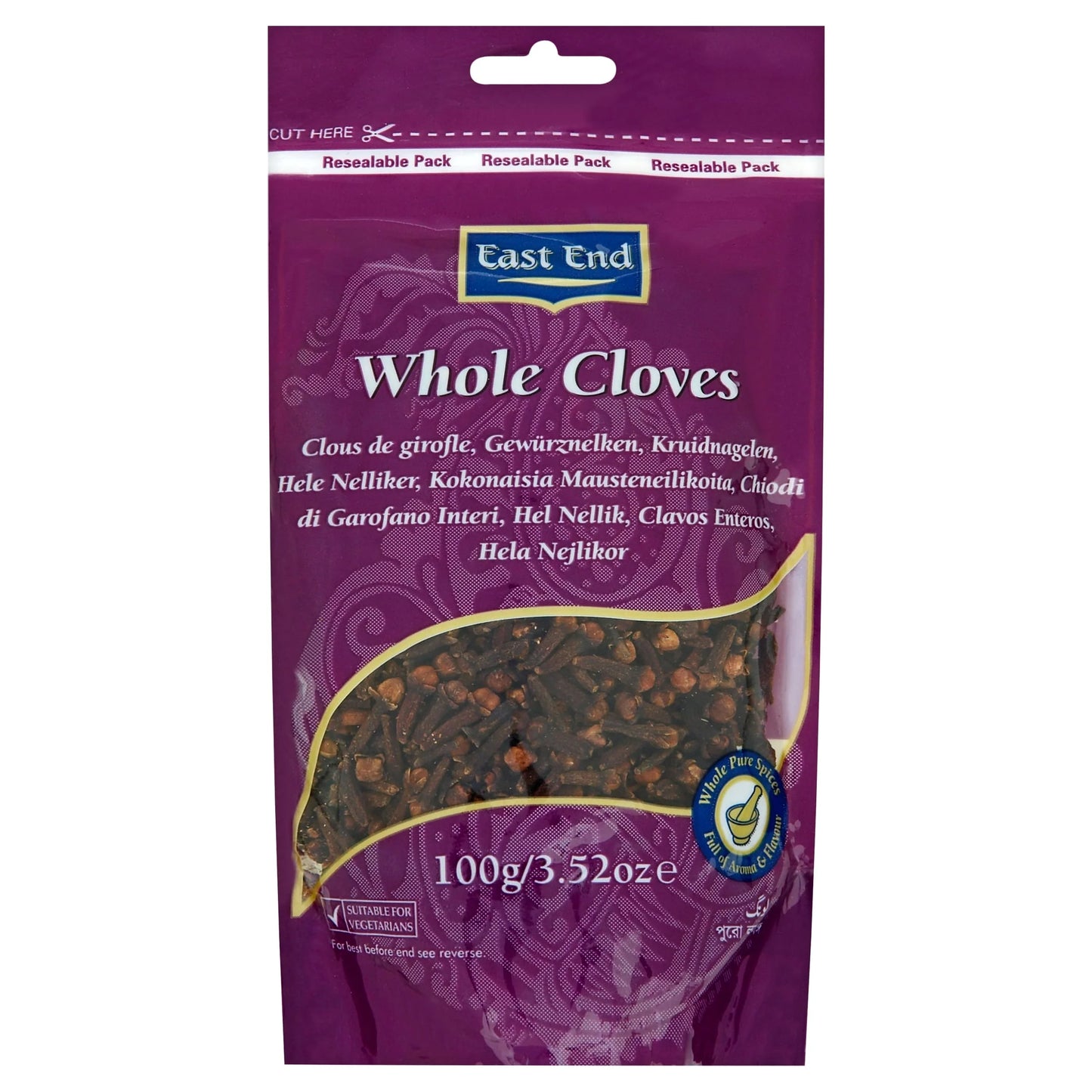 Whole Cloves 100g by EAST END