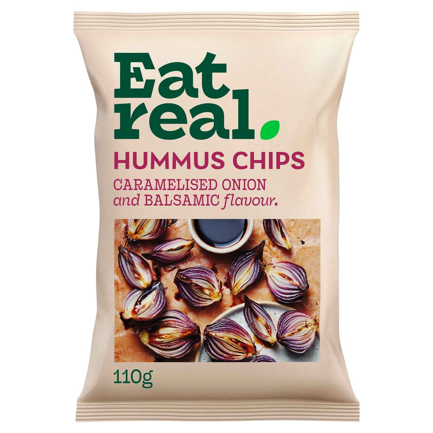 Hummus Chips Caramelised Onion & by EAT REAL