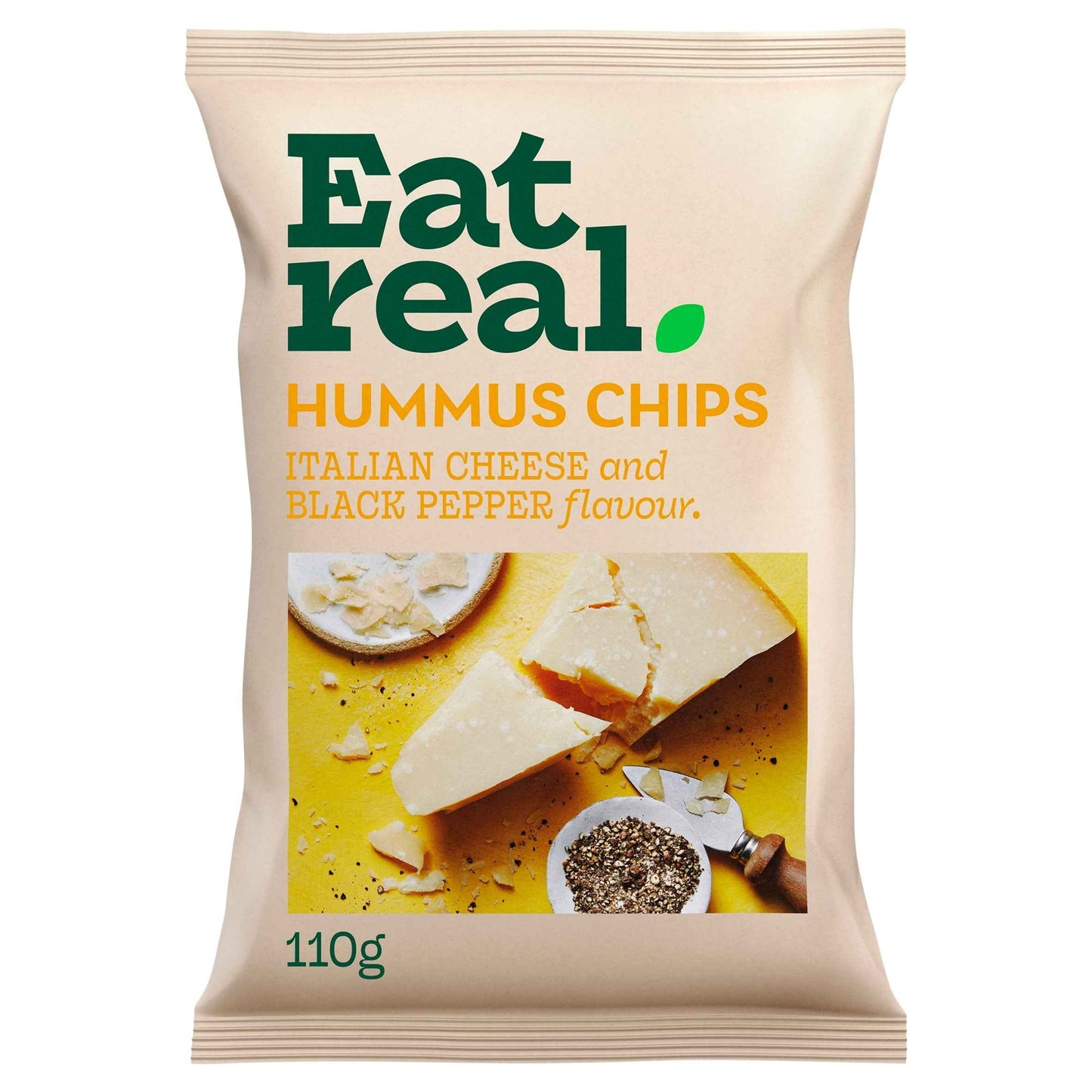 Eat Real Hummus Chips Italian Cheese & Black by PROPER