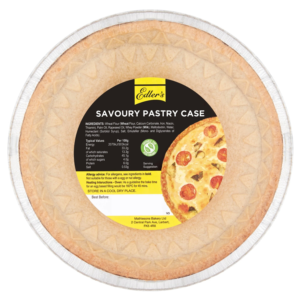 Edler's Savoury Pastry Case by EDLERS