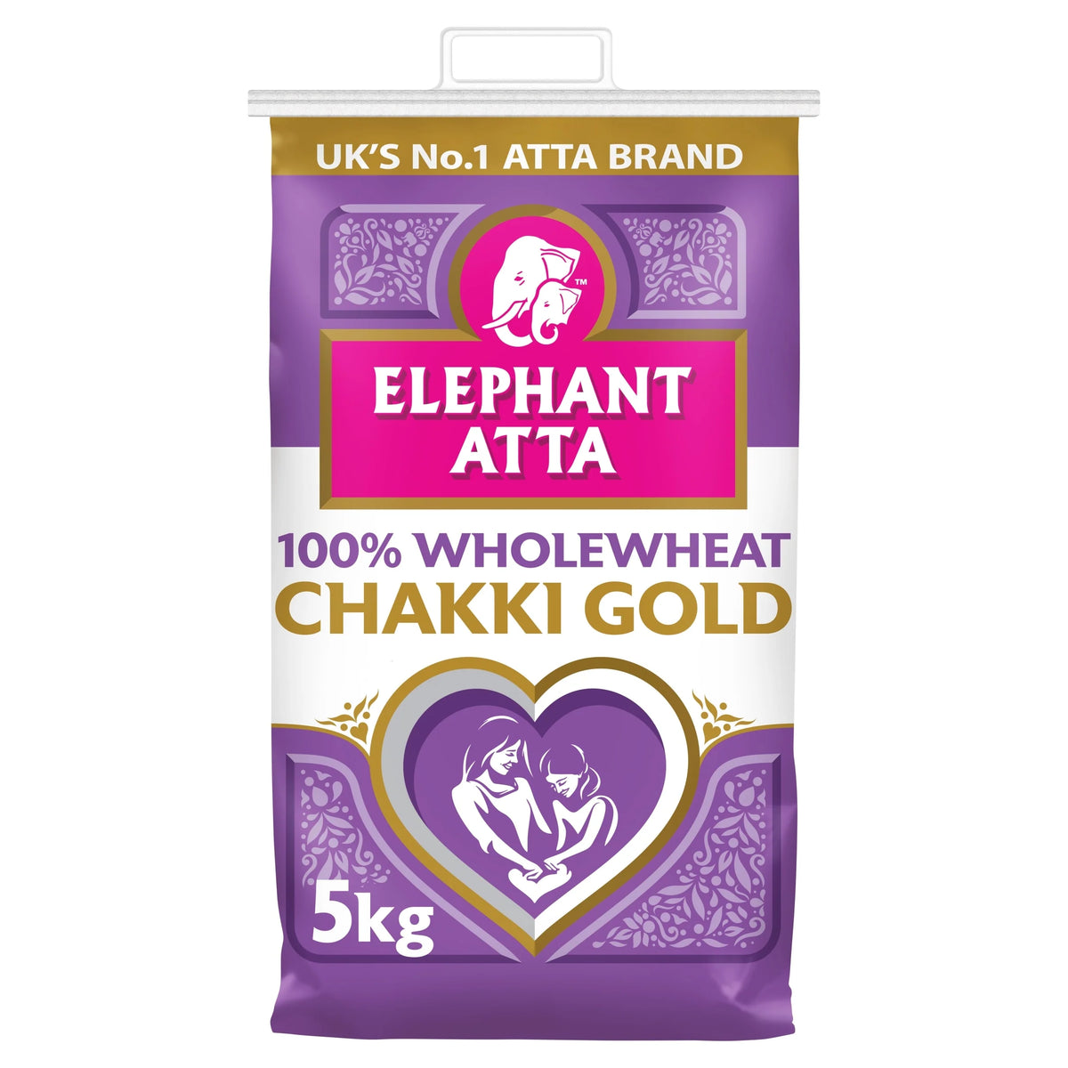 Chakki Gold Chapatti Flour 5kg by ELEPHANT ATTA
