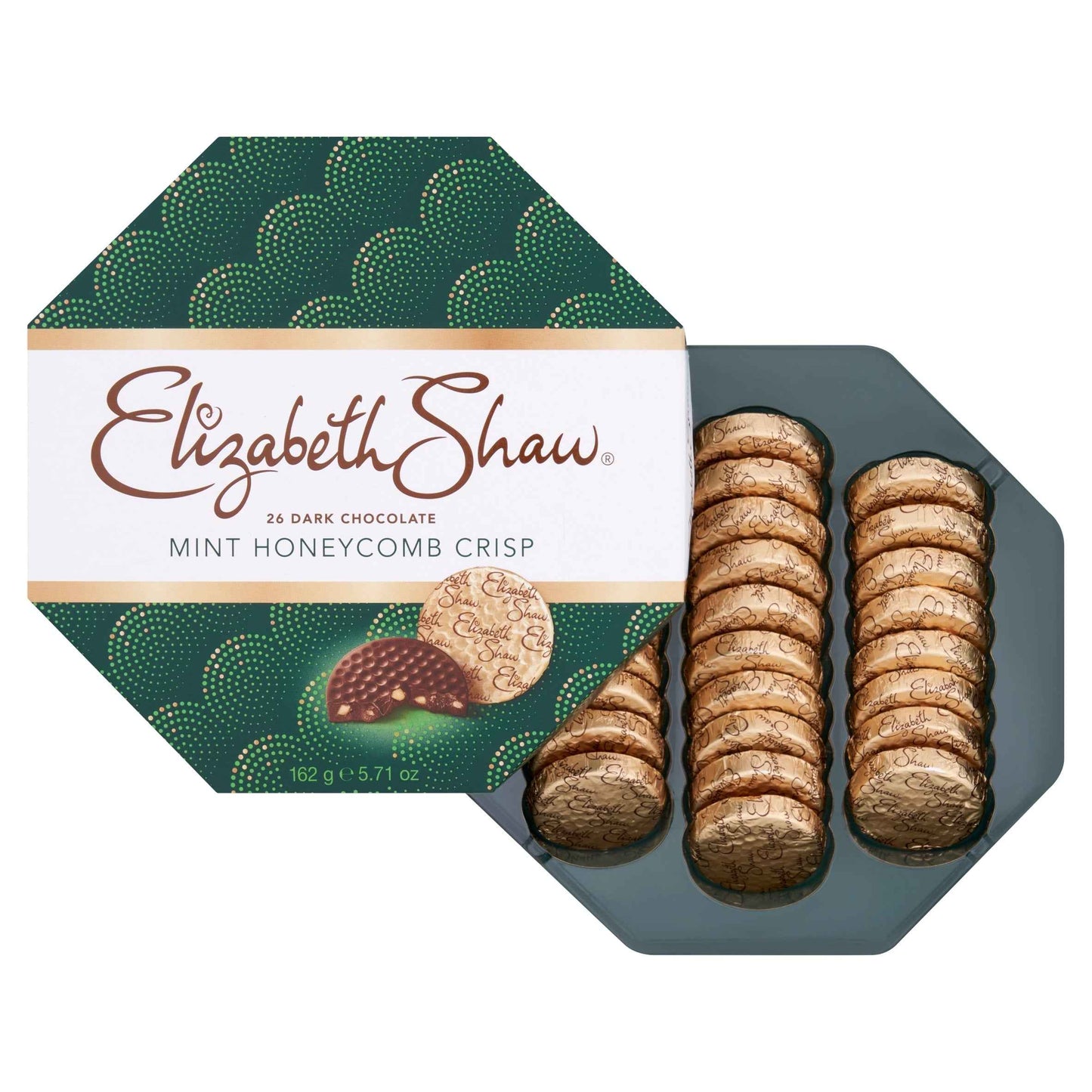 Elizabeth Shaw Mint Crisp 162g by Lily O'Brien's
