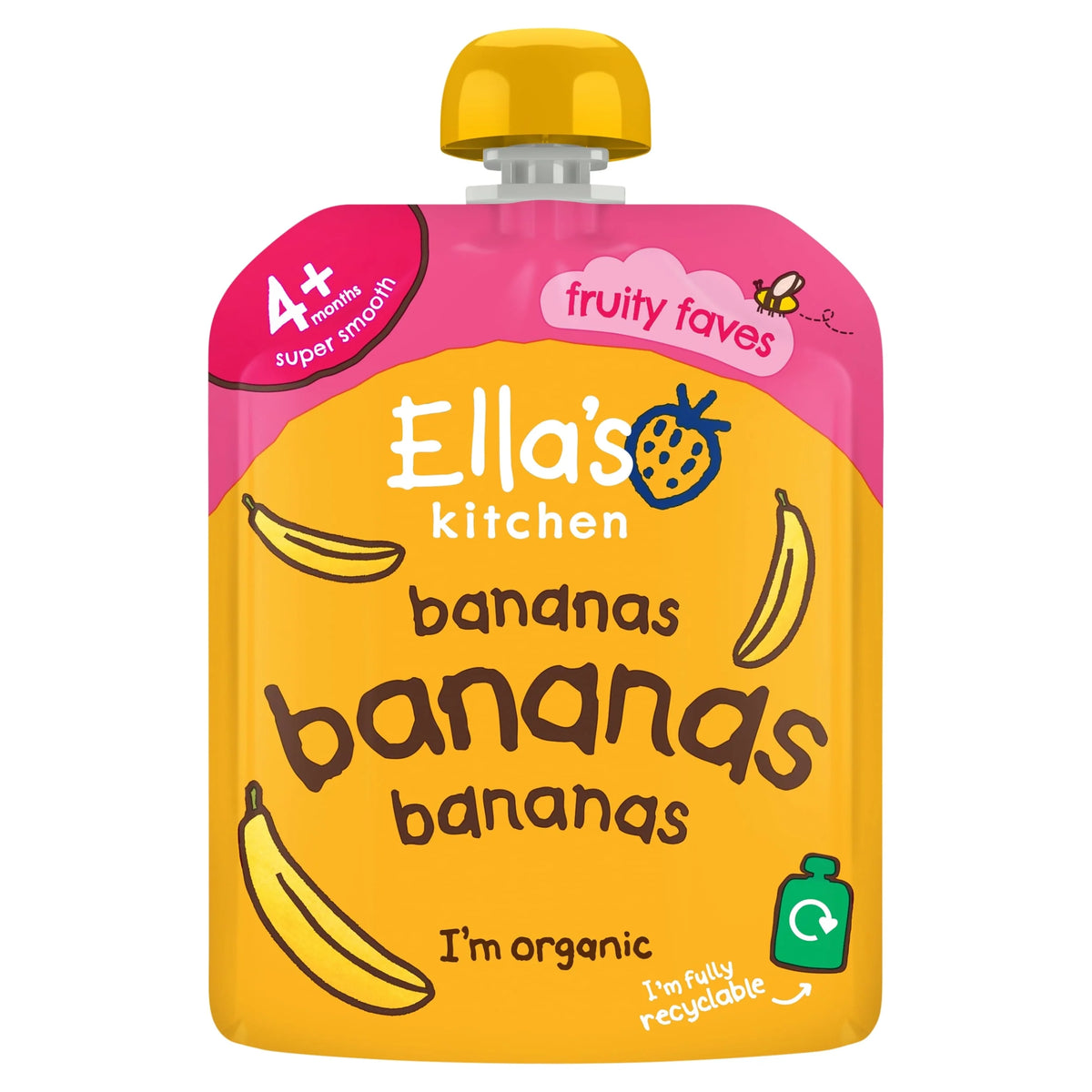 Bananas 70g by Ella's kitchen