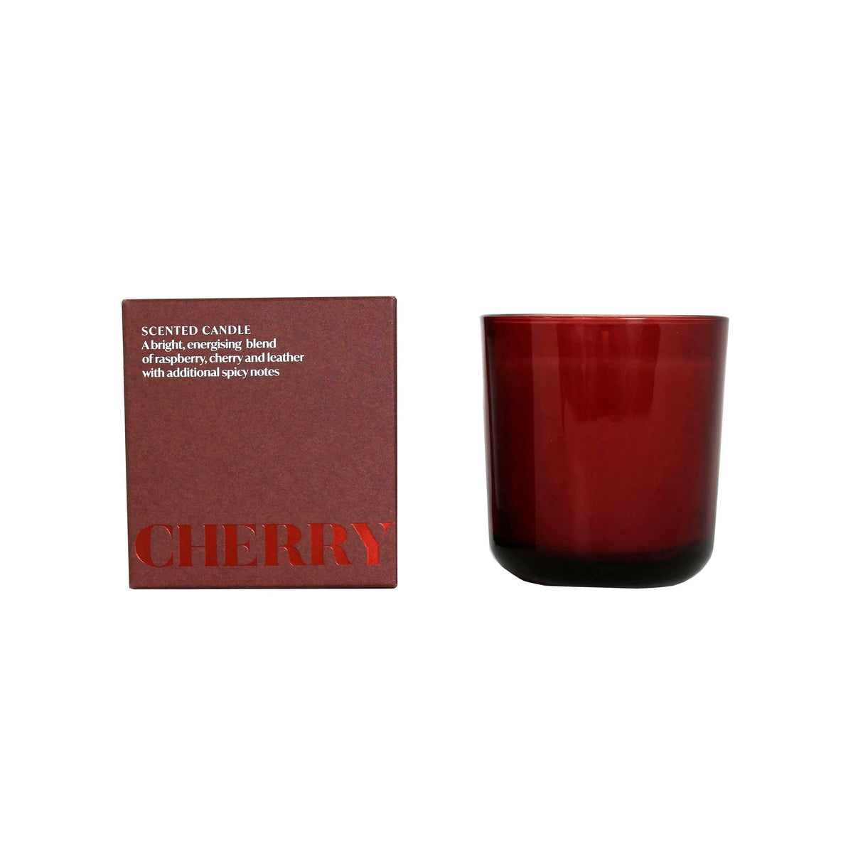 Dramatique Black Cherry Small Candle by F&F HOME at The British Vault