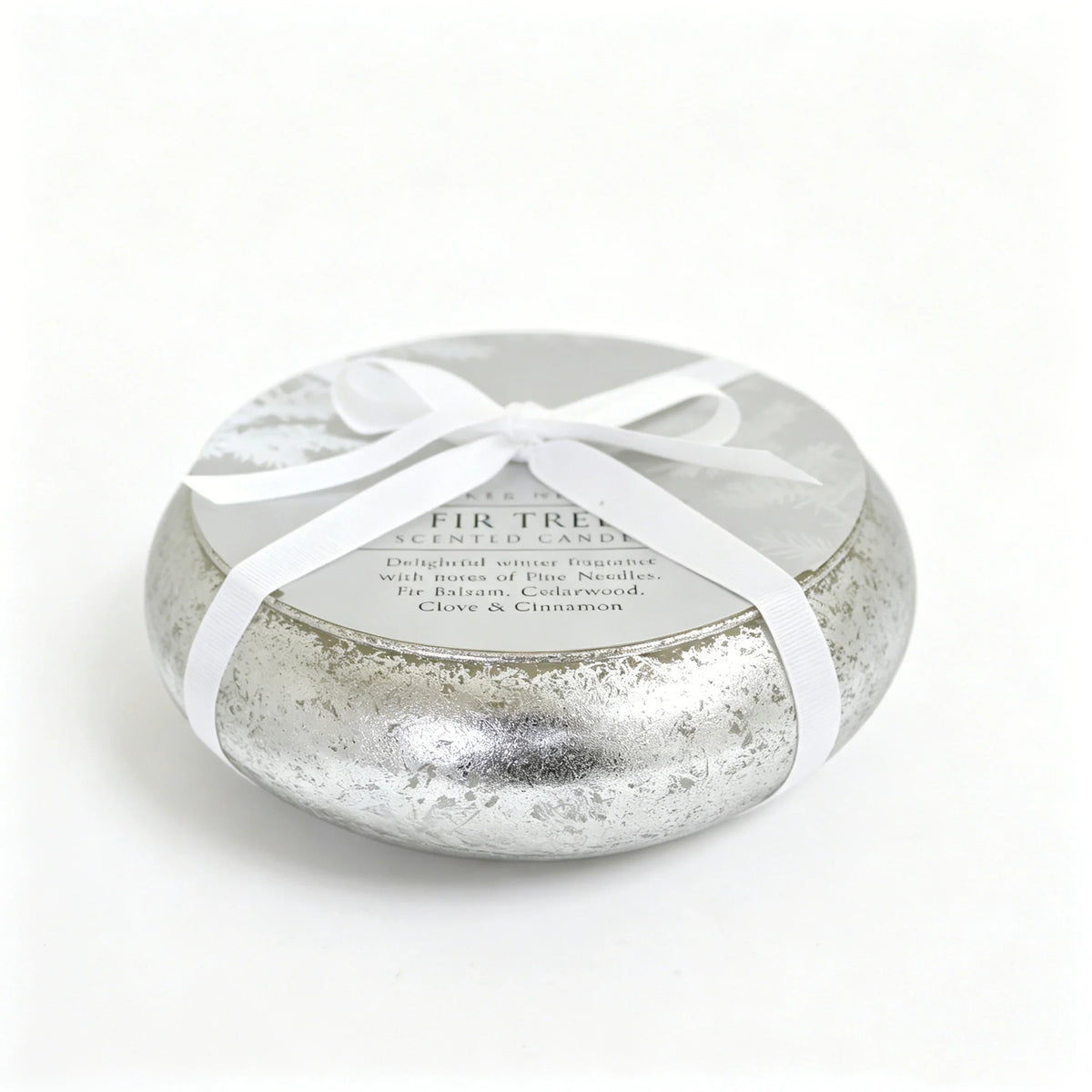 Norsk Fir Silver Multi Wick Candle by F&F HOME at The British Vault