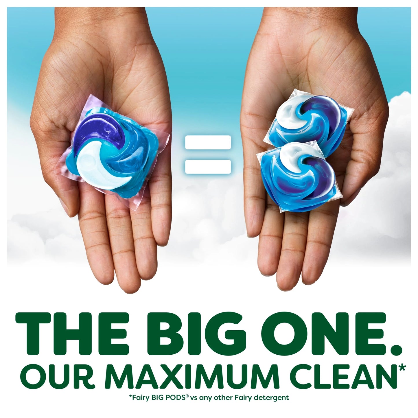 Non Bio Big One Washing Liquid Pods 29 by FAIRY