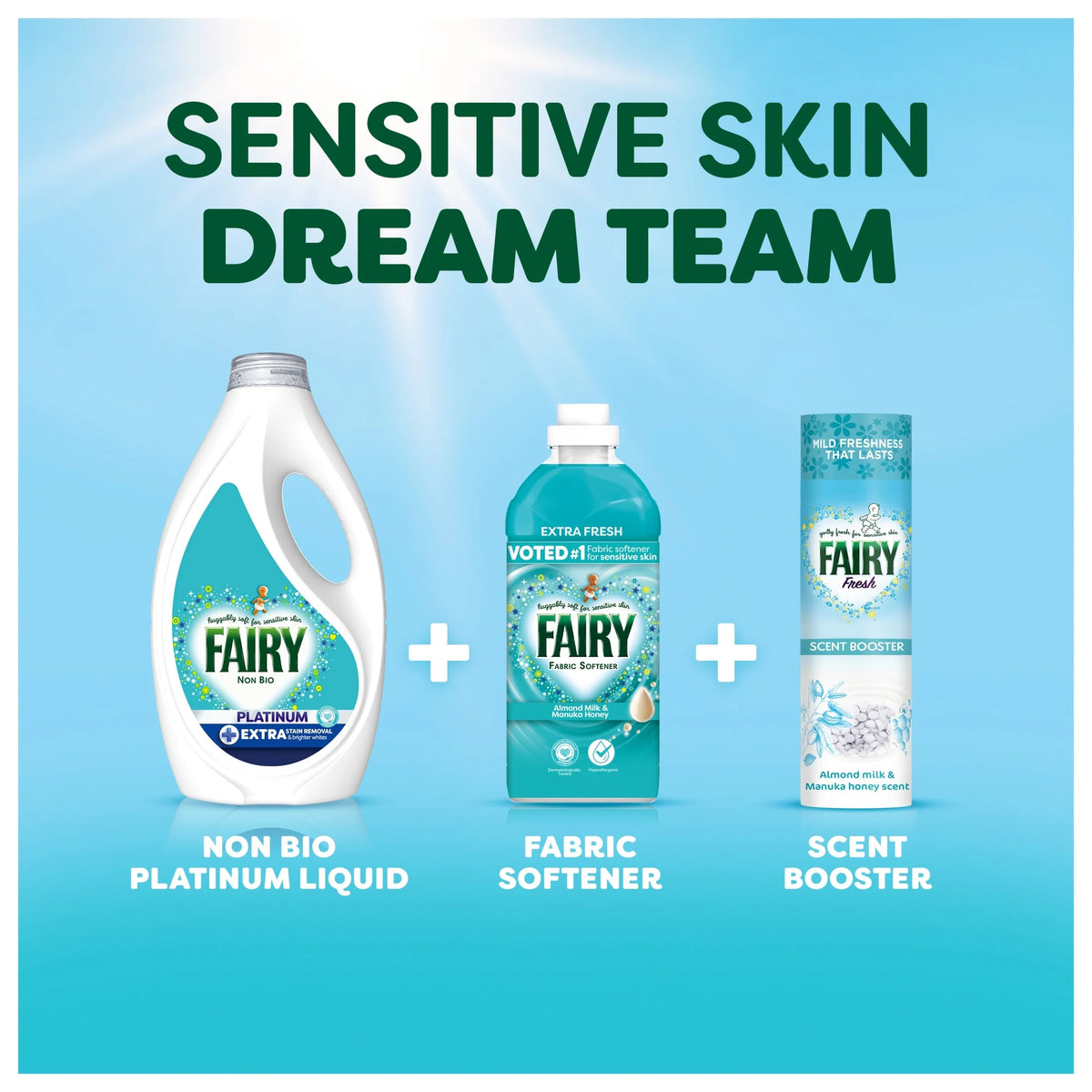 Non Bio Platinum Washing Liquid 43 by FAIRY