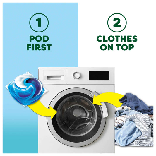 Non Bio Platinum Washing Pods Extra Stain Removal 30 Washes by FAIRY