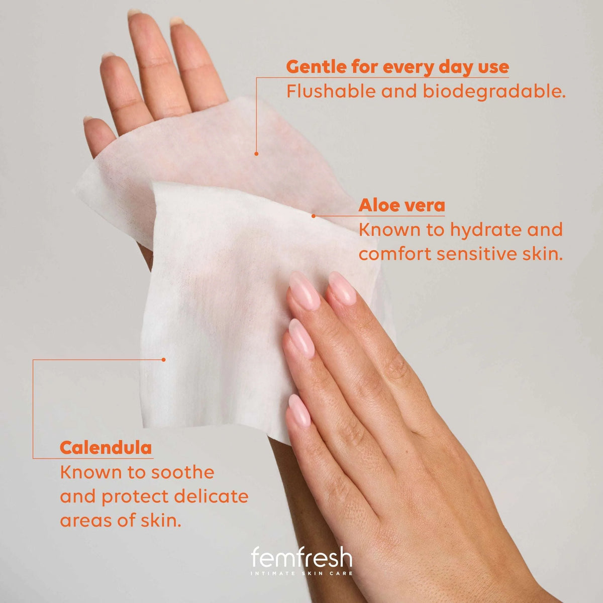 Intimate Wipes 25 Pack by FEMFRESH