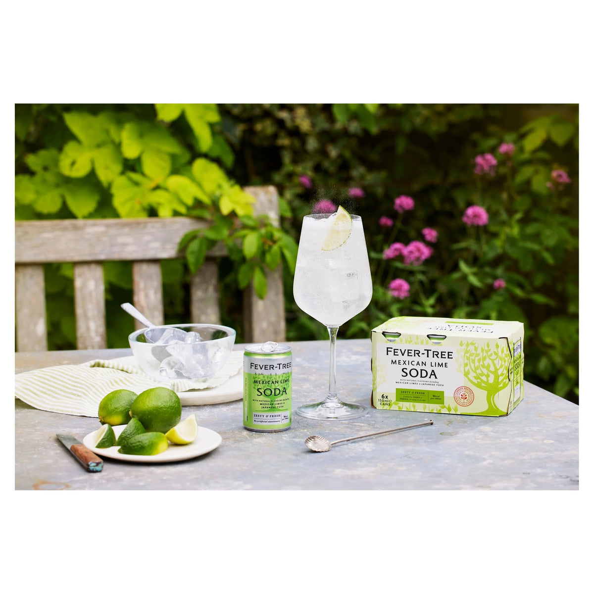 Fever-tree Mexican Lime Soda 6x150ml by FEVER TREE
