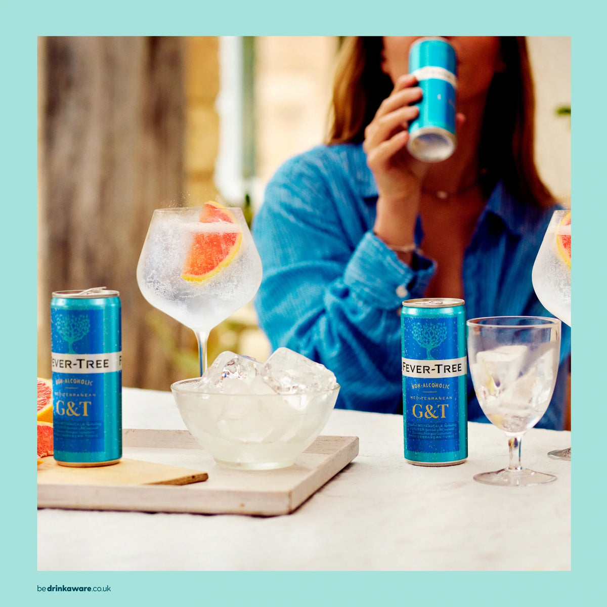 Fever-tree Non-alcoholic Mediterranean Gin & by FEVER TREE at The British Vault