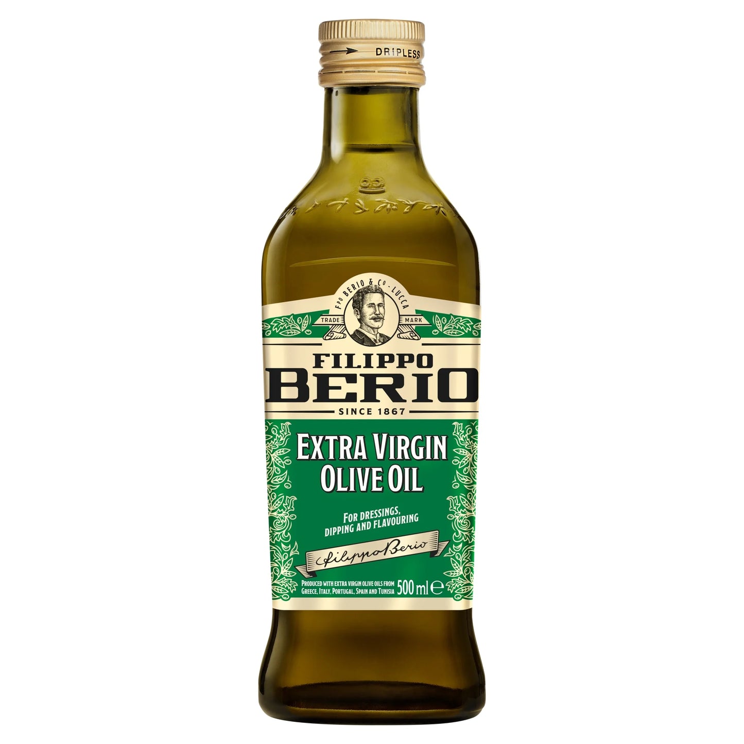 Extra Virgin Olive Oil 500ml by FILIPPO BERIO