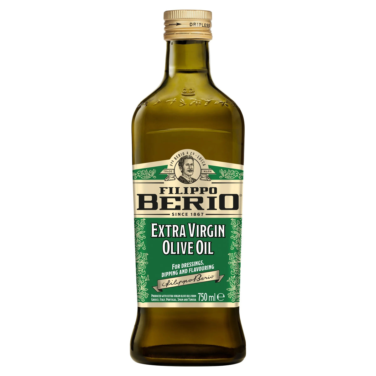 Extra Virgin Olive Oil 750 Ml by FILIPPO BERIO