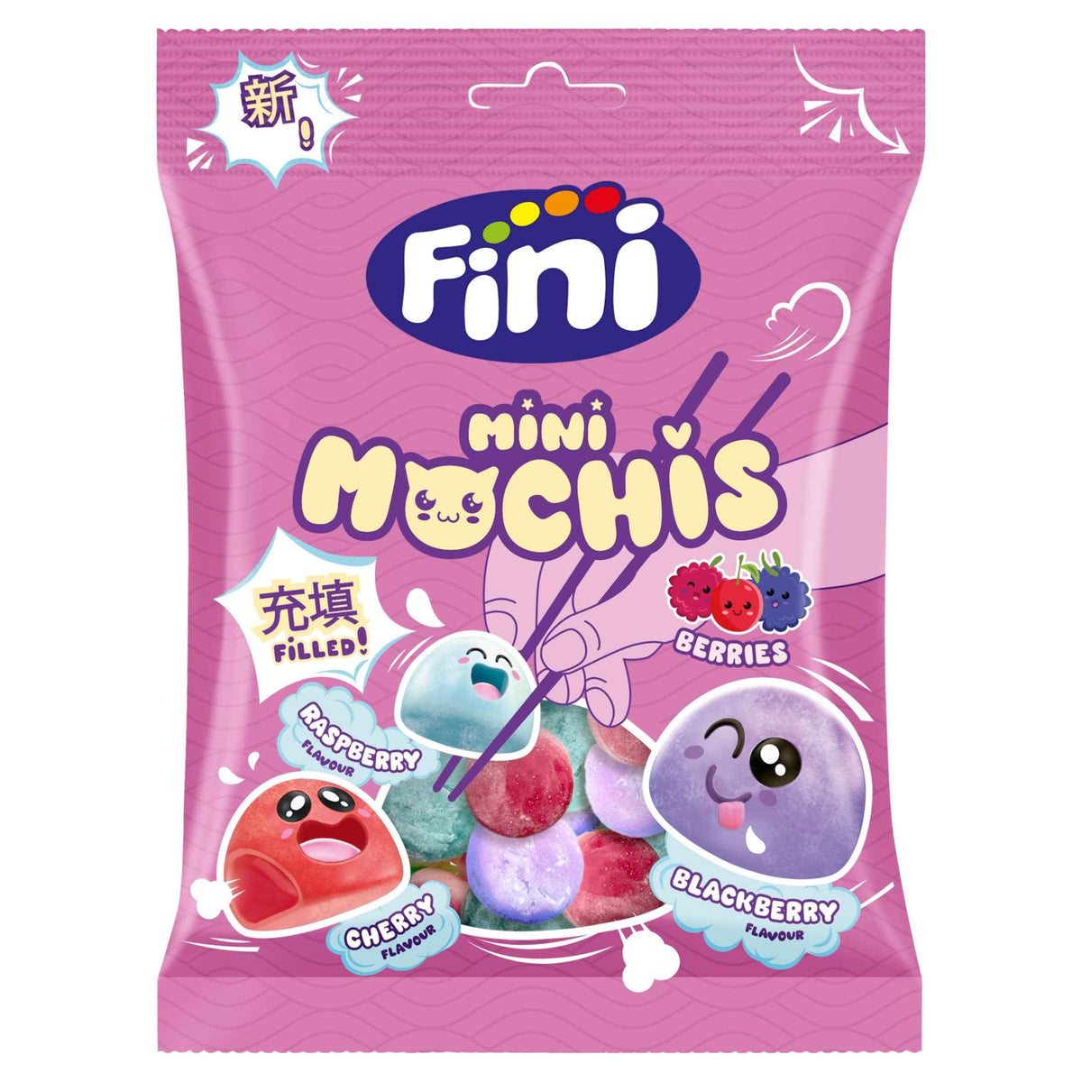 Mini Mochi Berries 90g by FINI