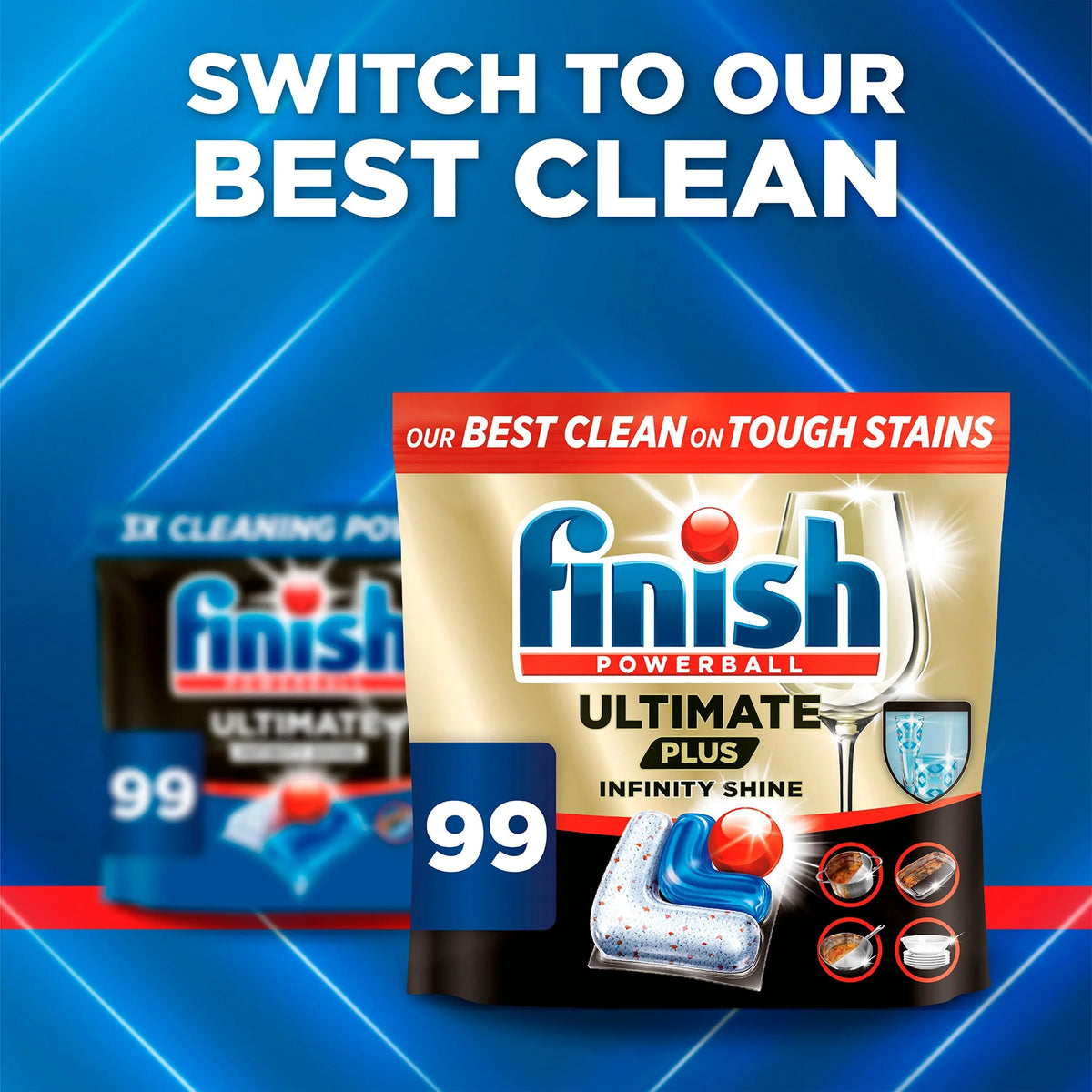 Ultimate All In One Dishwasher Tablets by FINISH