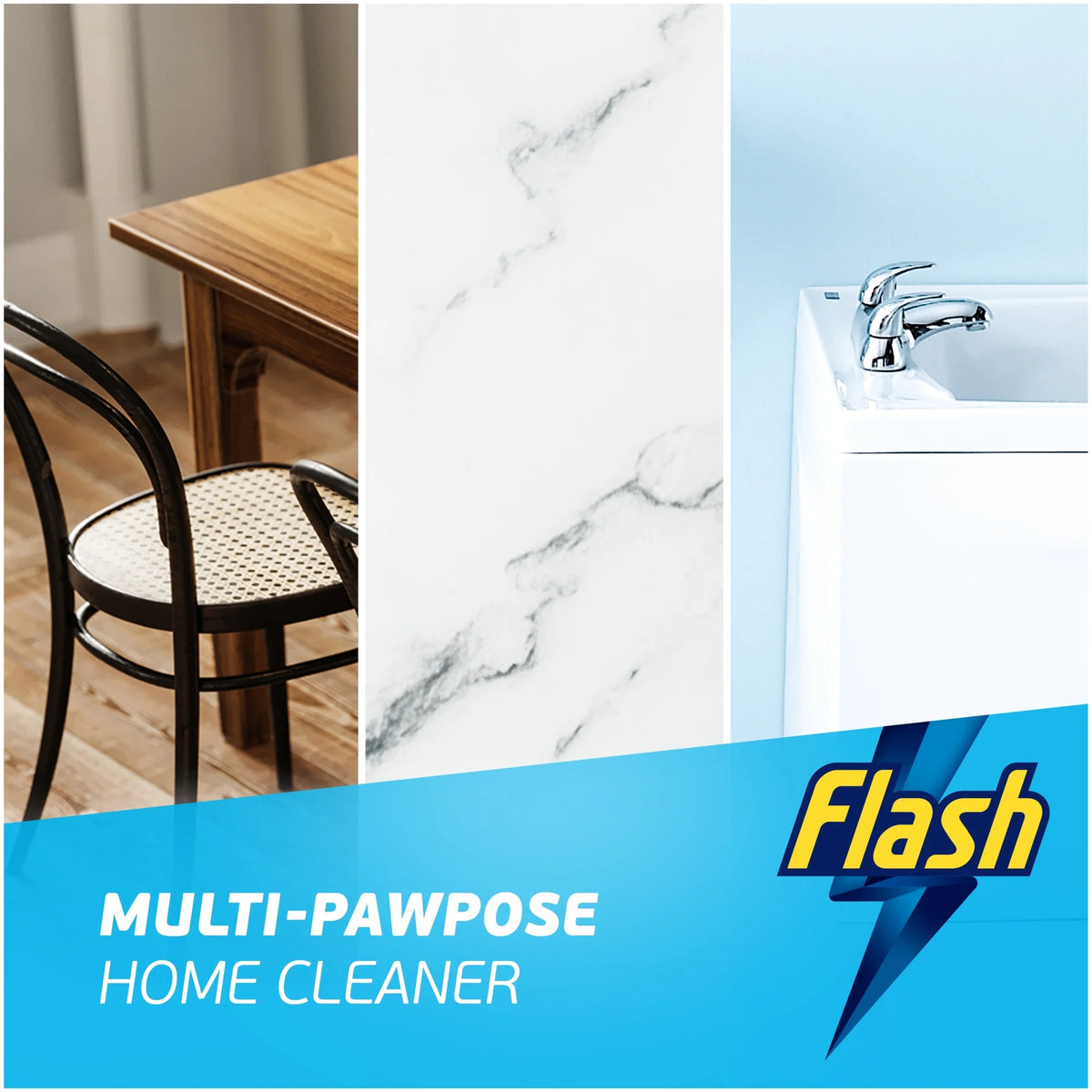 Spray Wipe Done Multi-pawpose 800ml by Flash