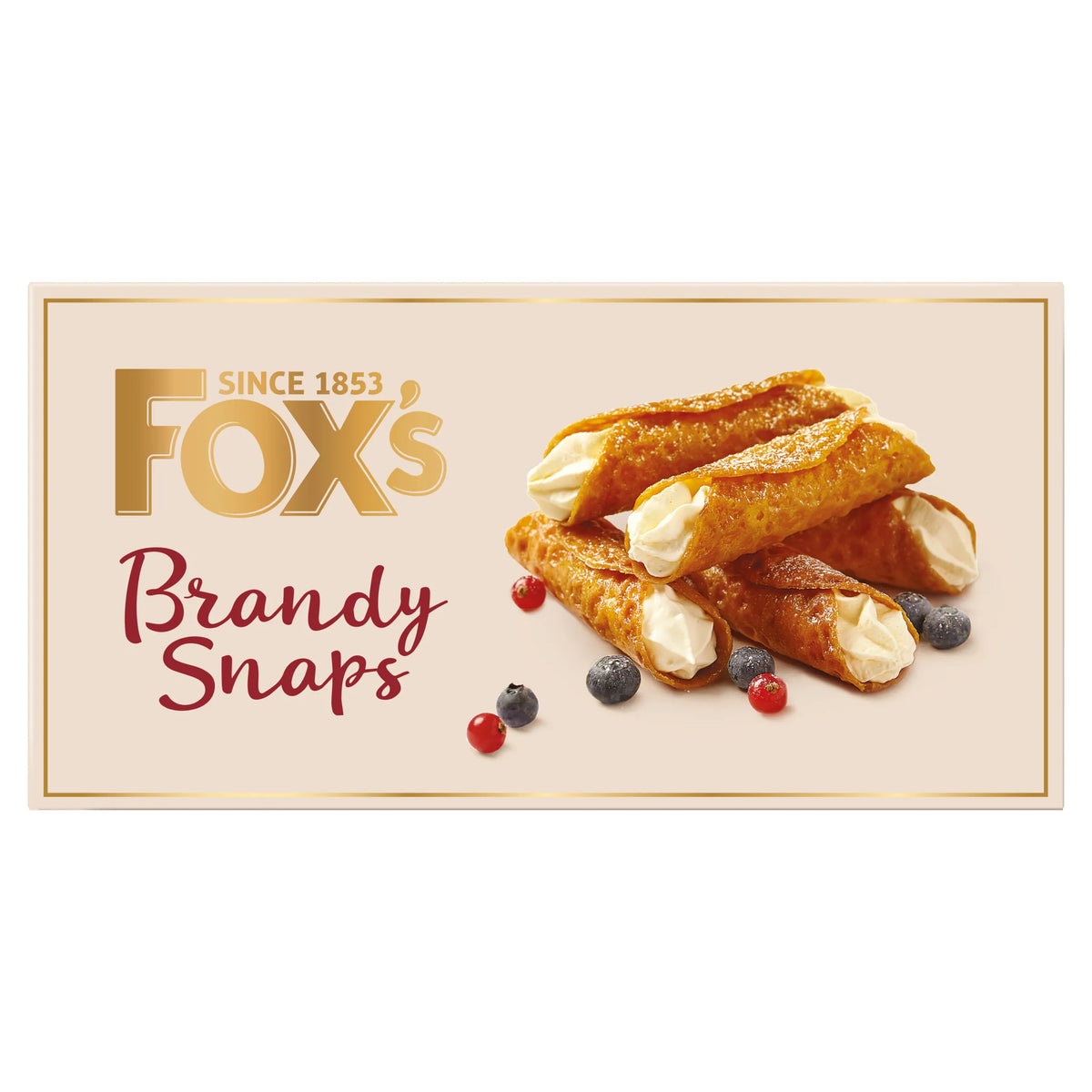 Fabulous Brandy Snaps 100g by FOX'S at The British Vault