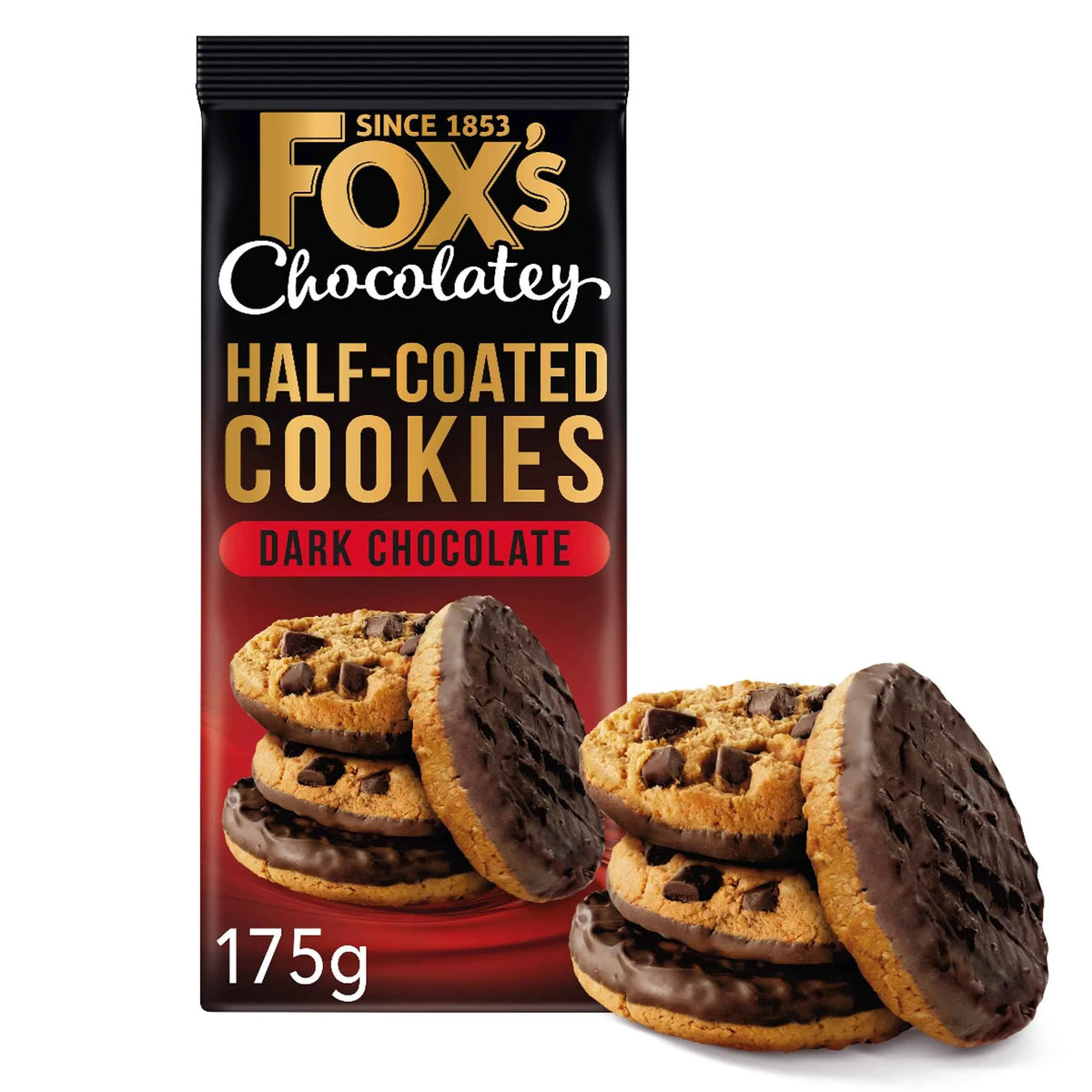 Fabulous Half Coated Dark Chocolate by FOX'S