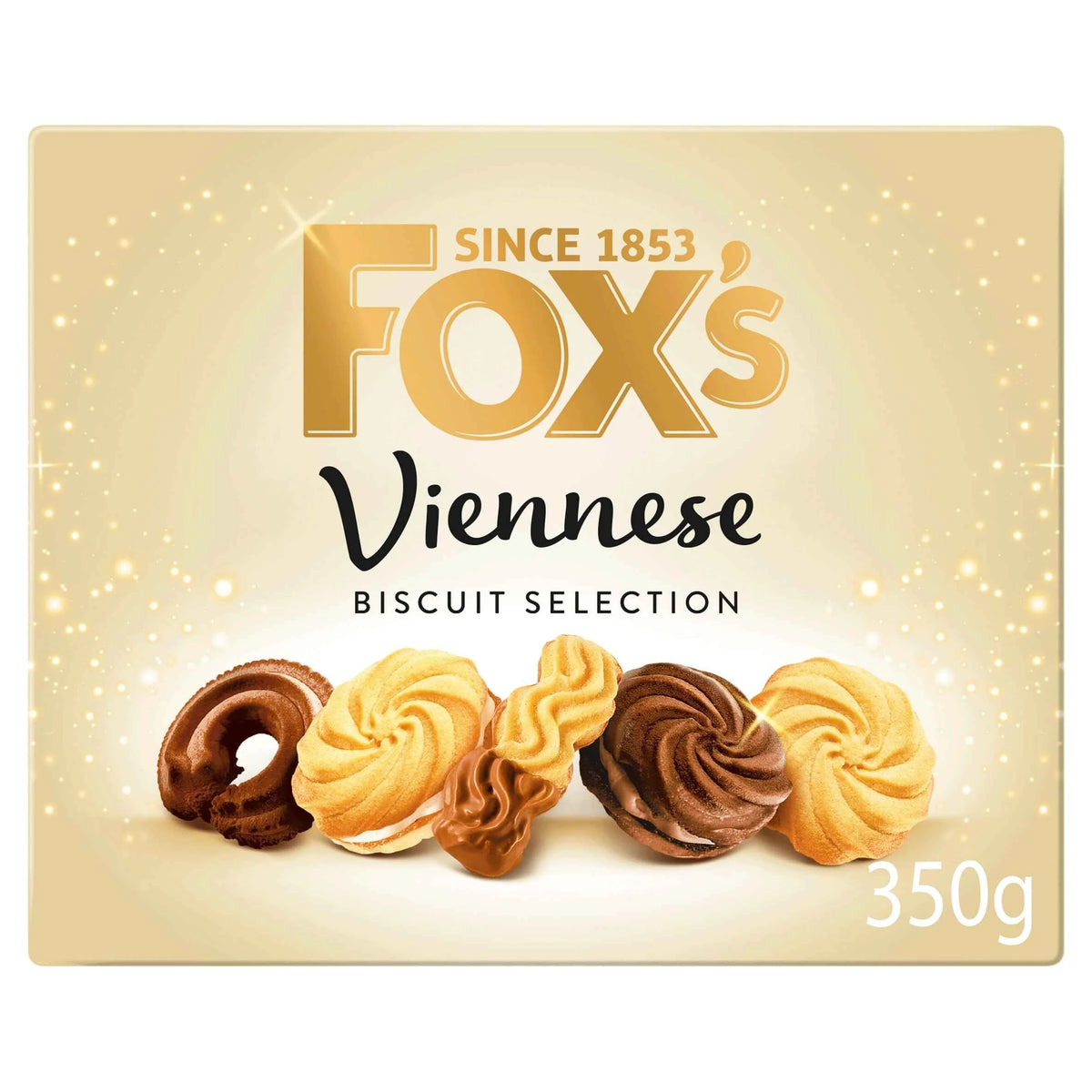 Fabulous Viennese Biscuit Selection 350g by FOX'S
