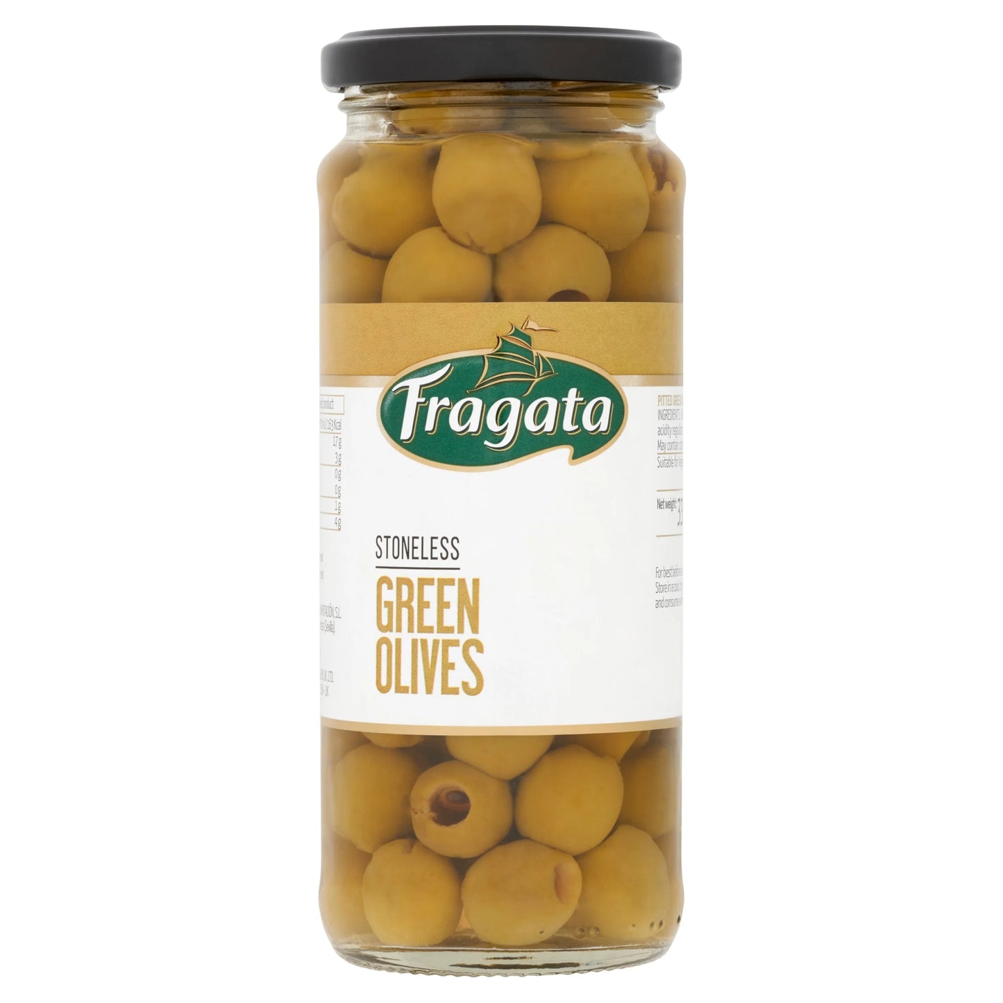 Stoneless Green Olives 335g by FRAGATA