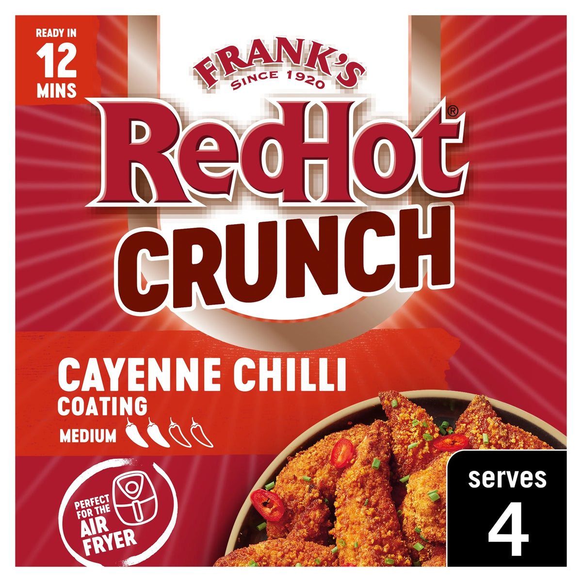 Frank's Redhot Crunch Cayenne Chilli 70g by FRANKS