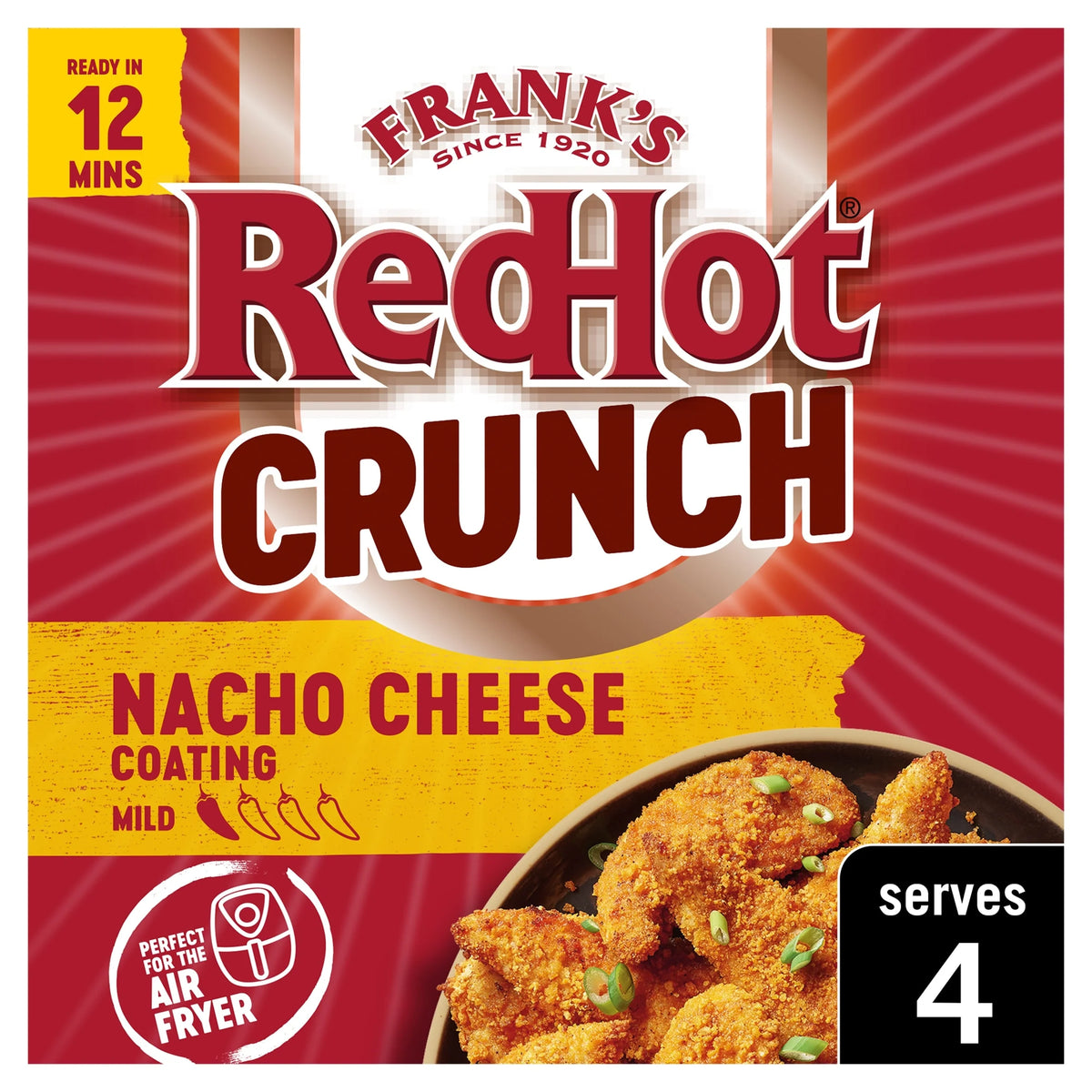 Frank's Redhot Crunch Nacho Cheese 70g by FRANKS
