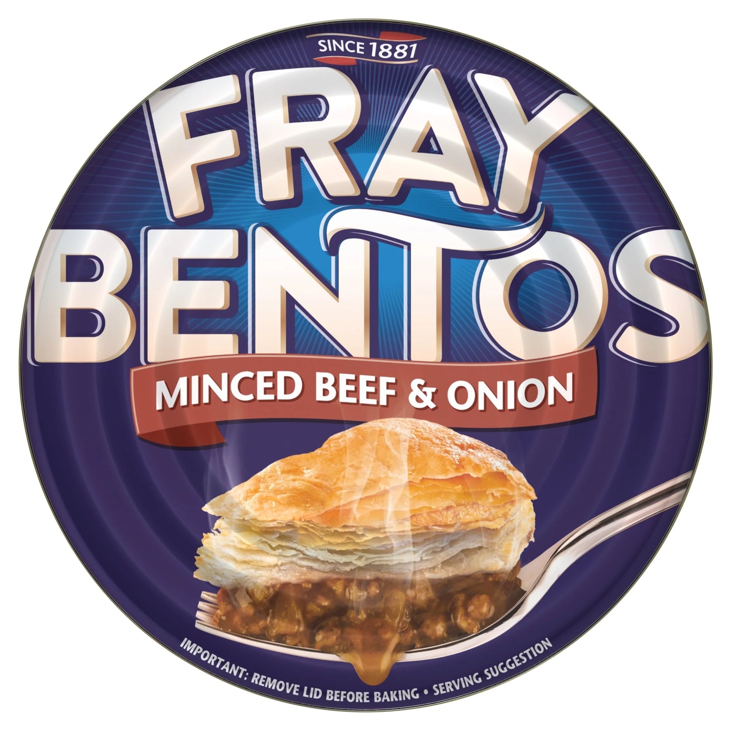 Beef And Onion Pie 425g by FRAY BENTOS