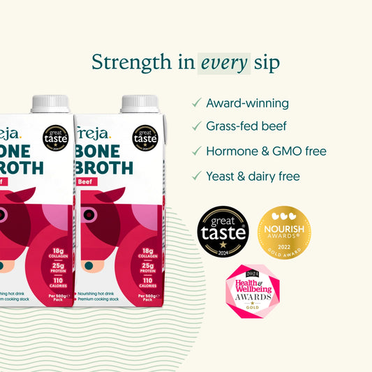 Beef Bone Broth 500ml by Freja