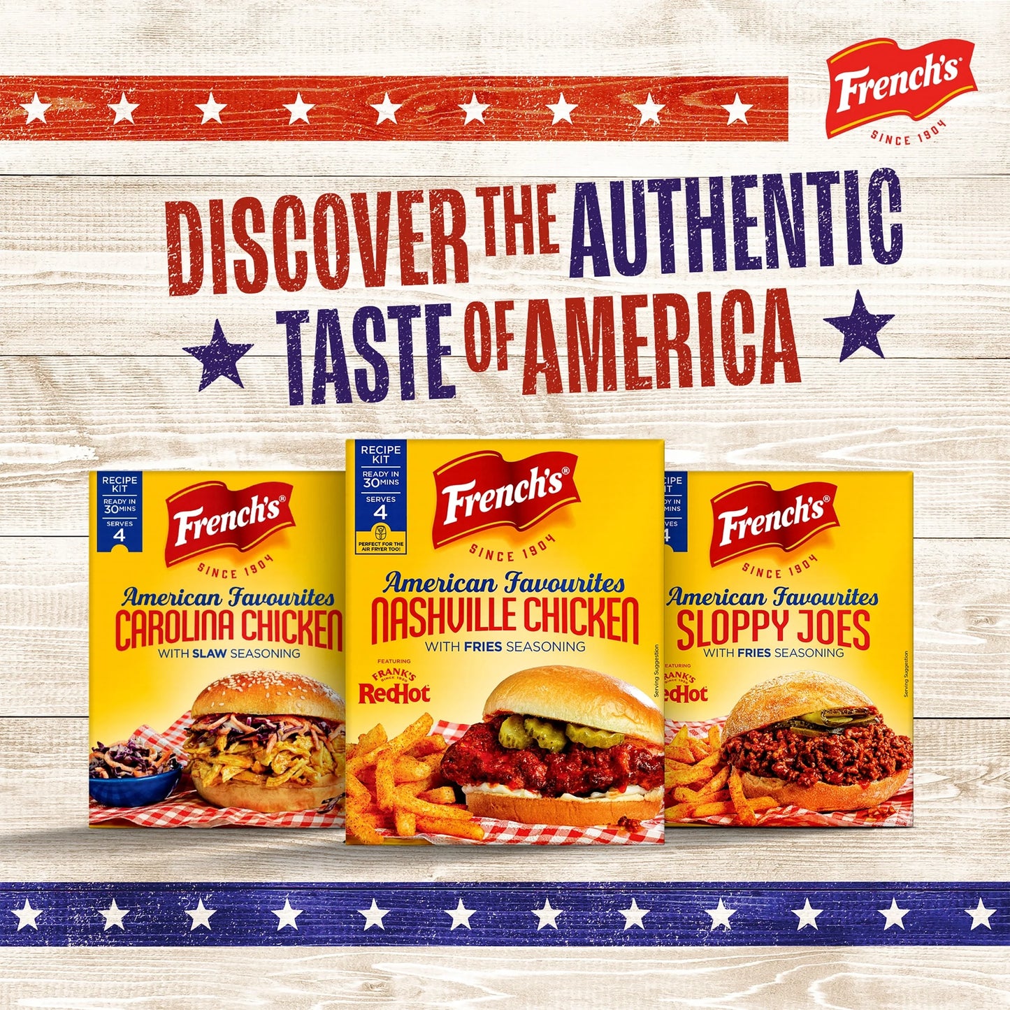 French's Nashville Chicken With Fries by FRENCHS