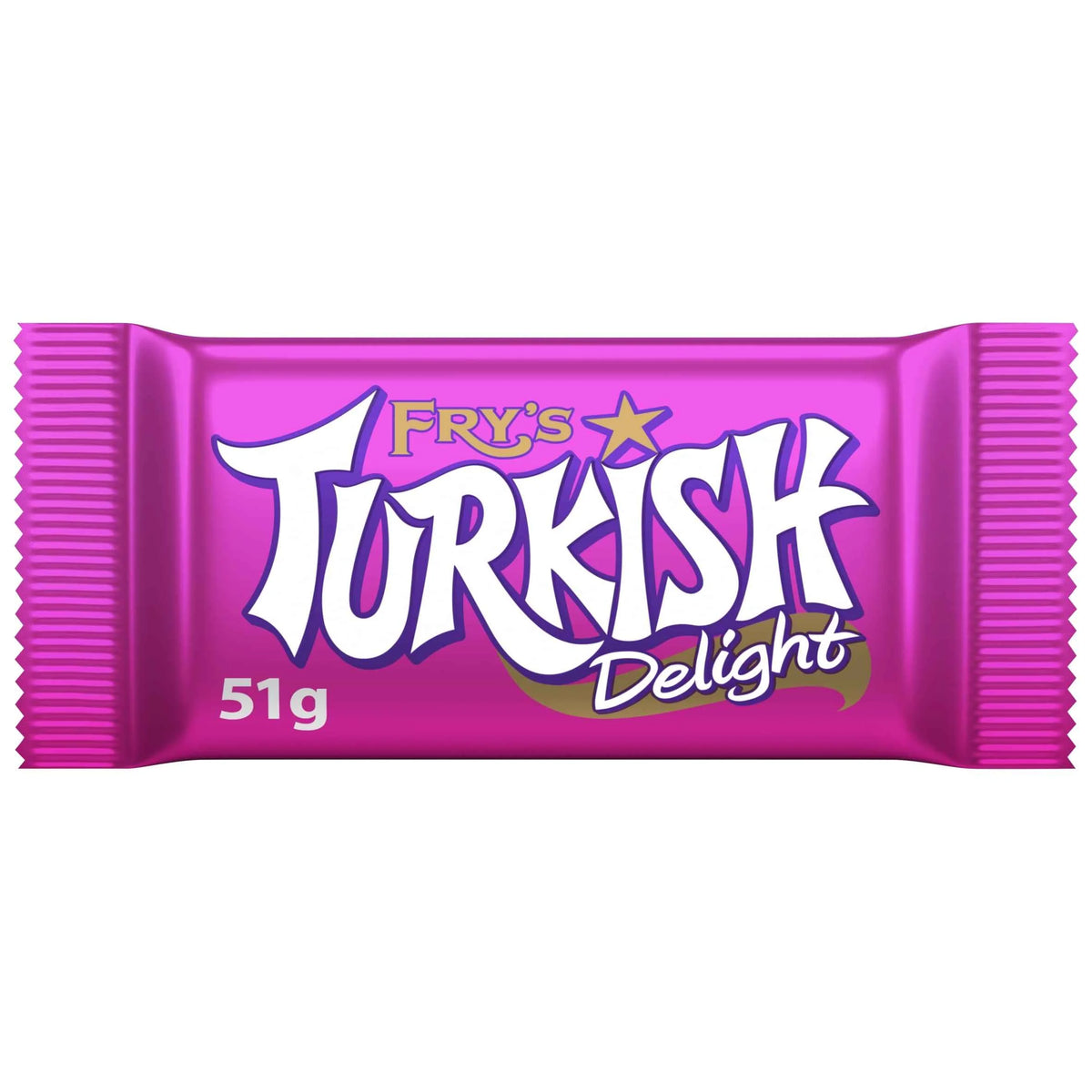 Turkish Delight Chocolate Bar 51g by FRY'S