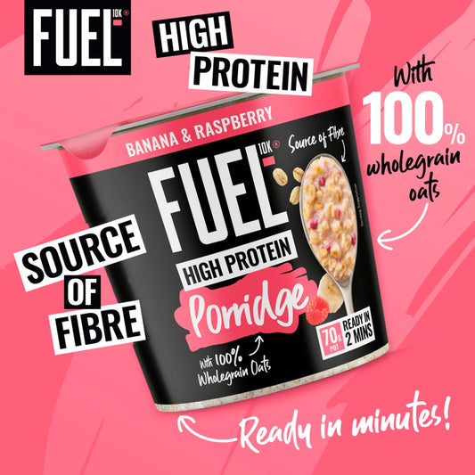 10k High Protein Banana & Raspberry by FUEL